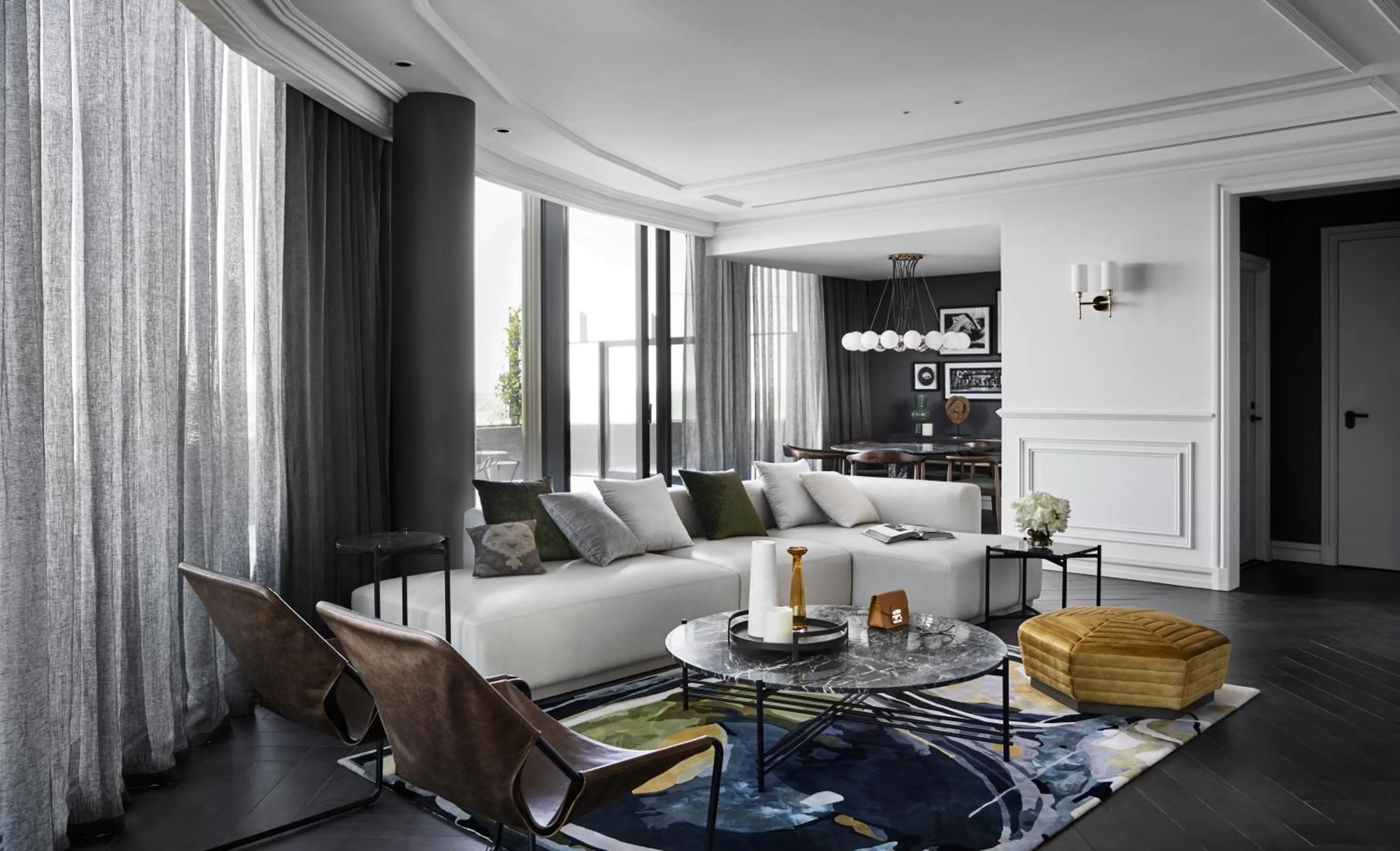 Living room in Hotel Chadstone Melbourne MGallery Collection