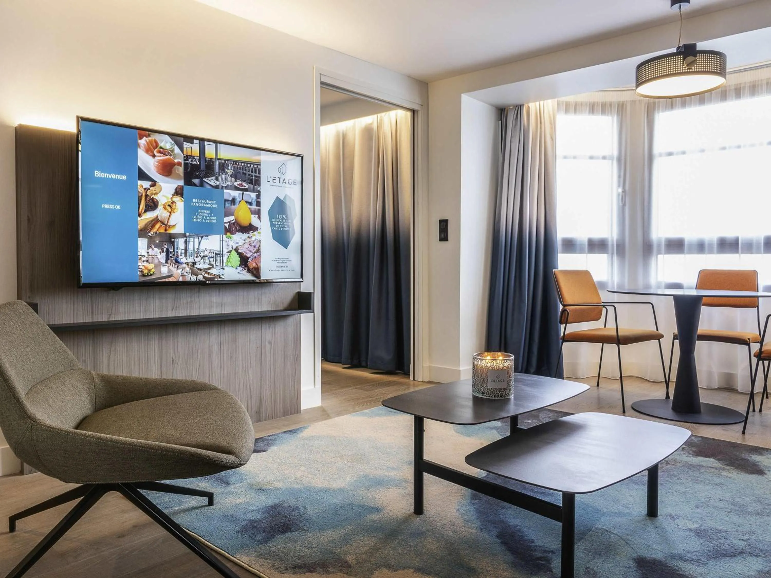 Bedroom in Novotel Deauville Plage