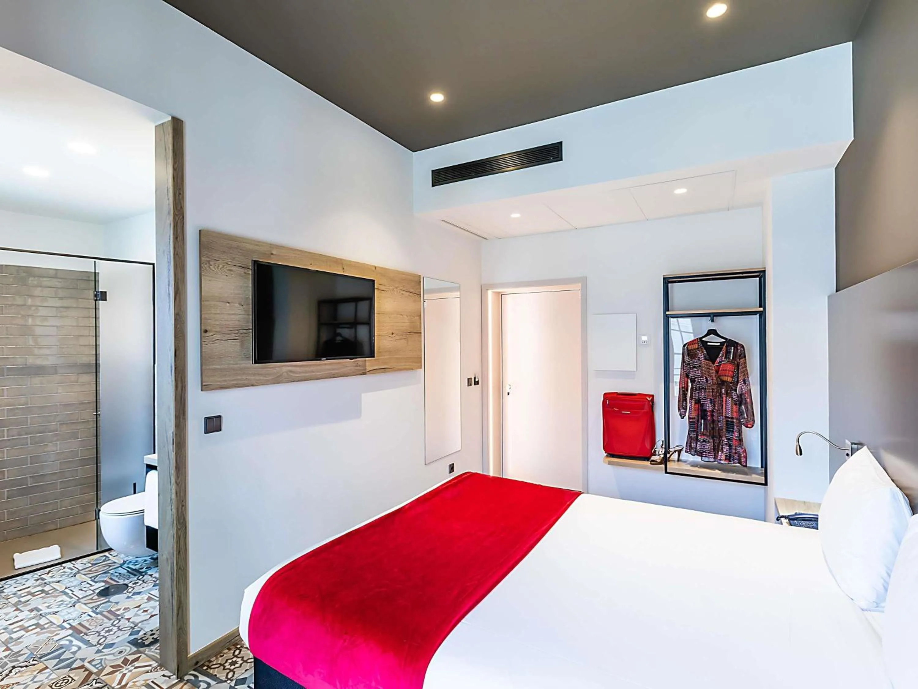 Bedroom, Bed in ibis Styles Chaves