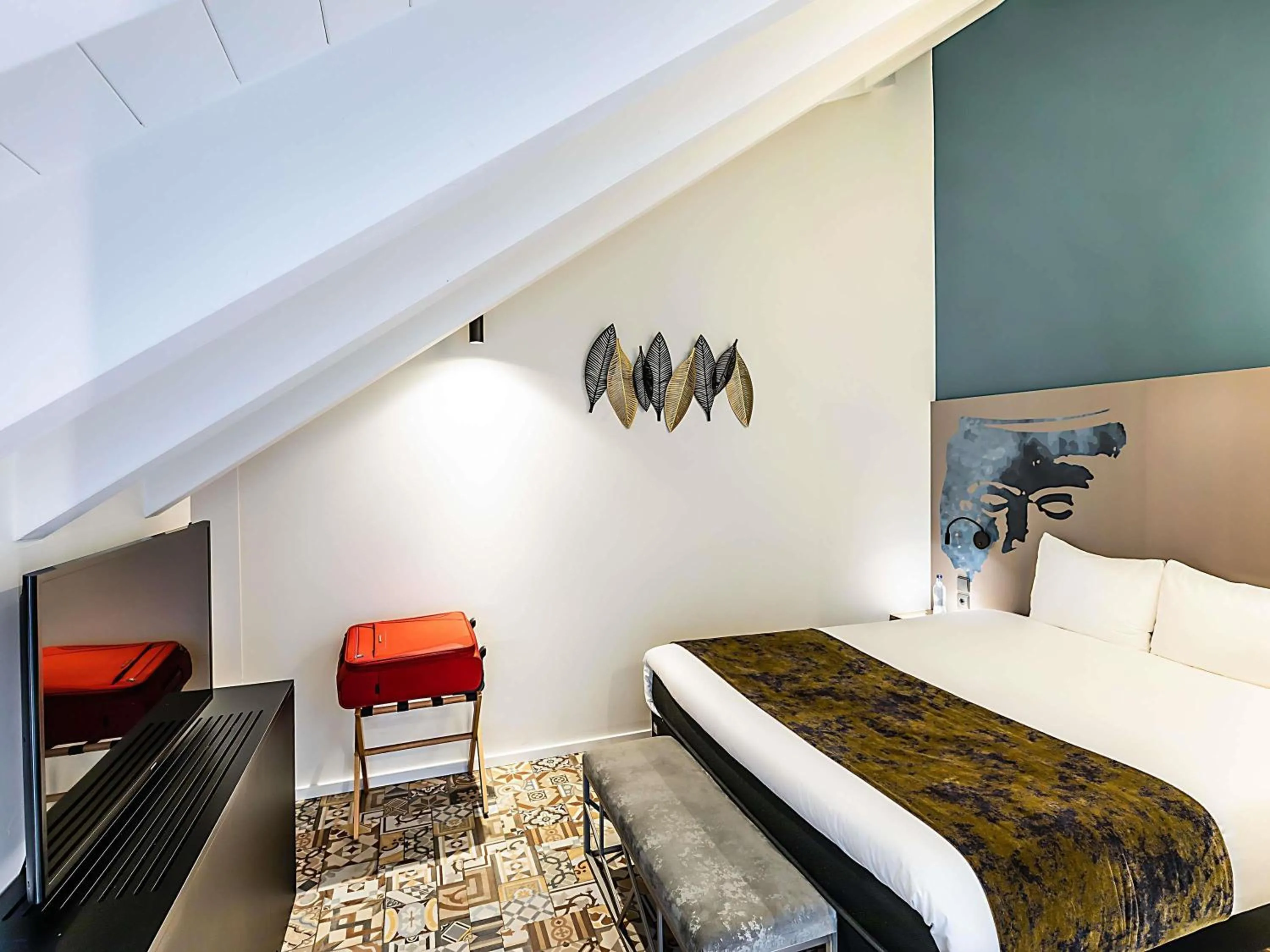 Bedroom, Bed in ibis Styles Chaves