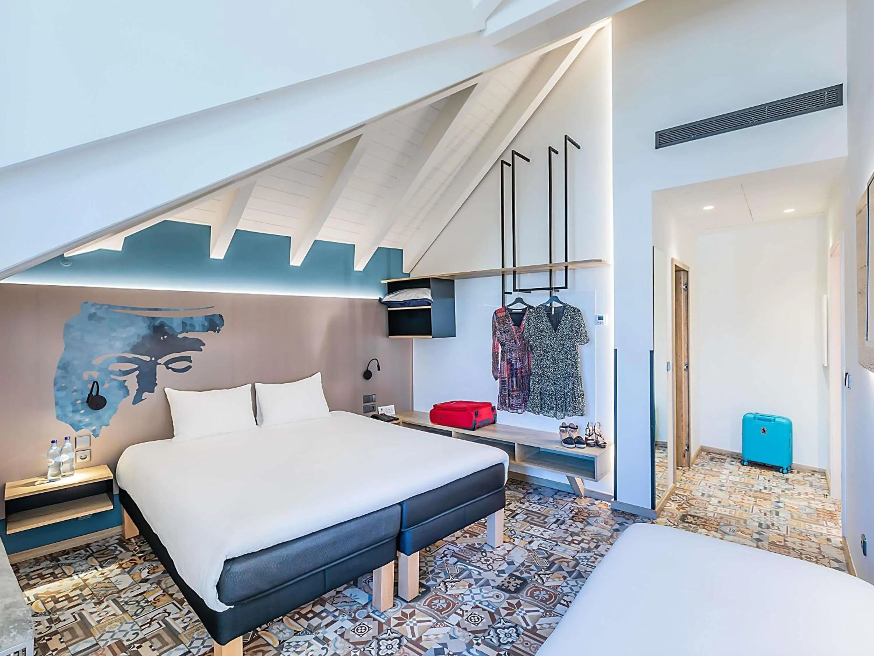 Bedroom, Bed in ibis Styles Chaves