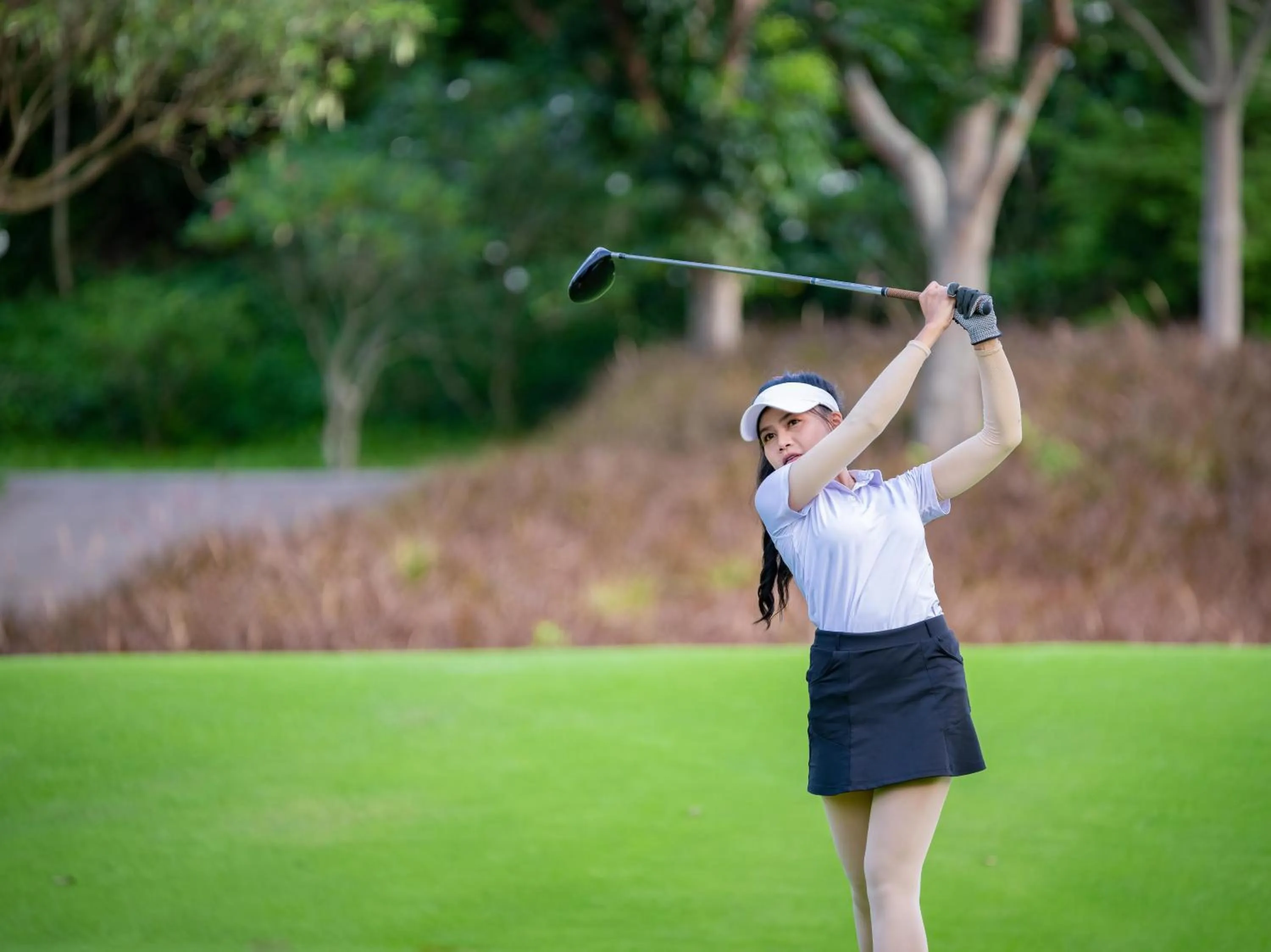 Golfcourse in Radisson Lampung Kedaton