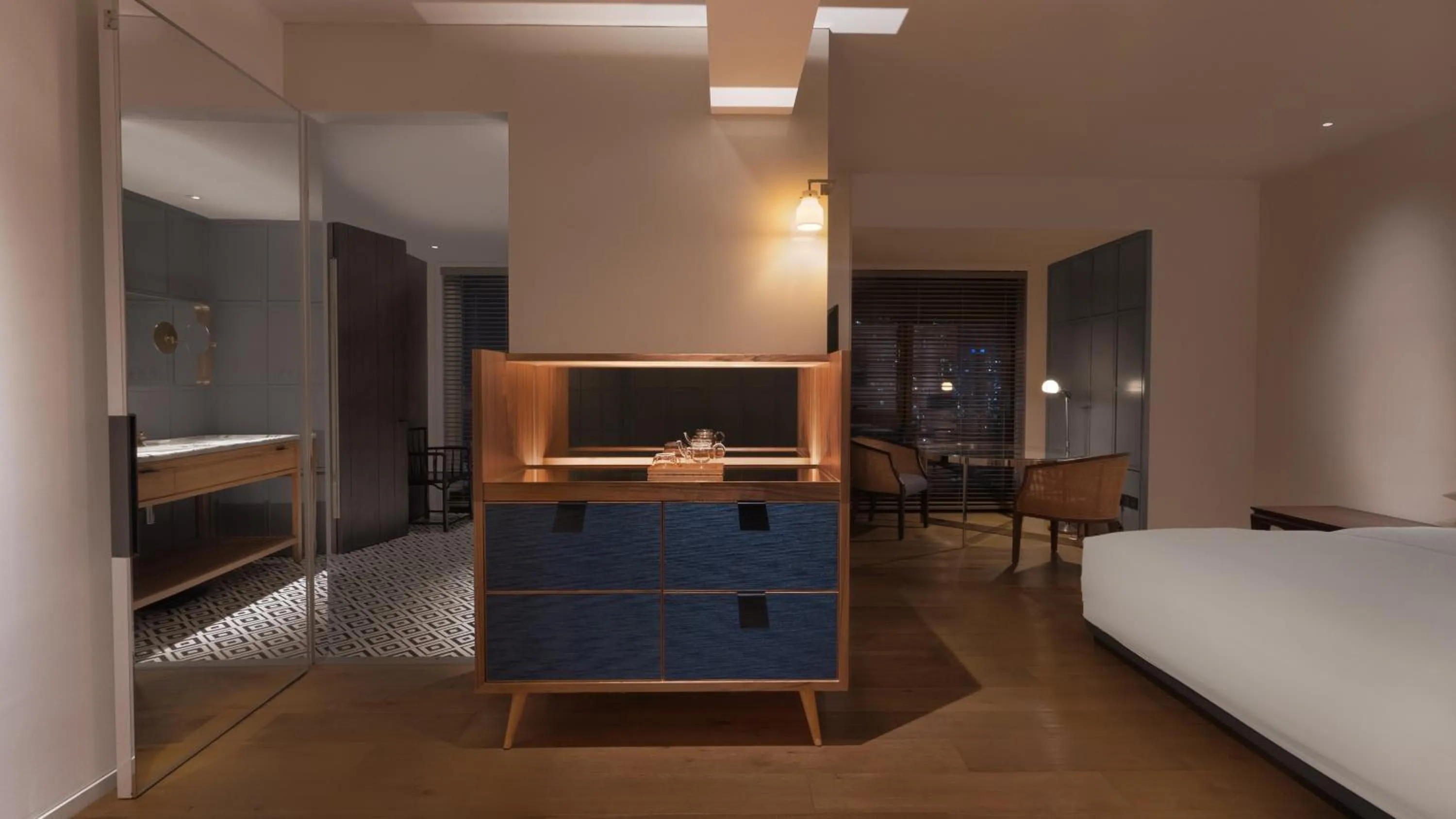 Photo of the whole room in Hotel Kapok Shenzhen HouHai (Close to Shenzhen Bay)