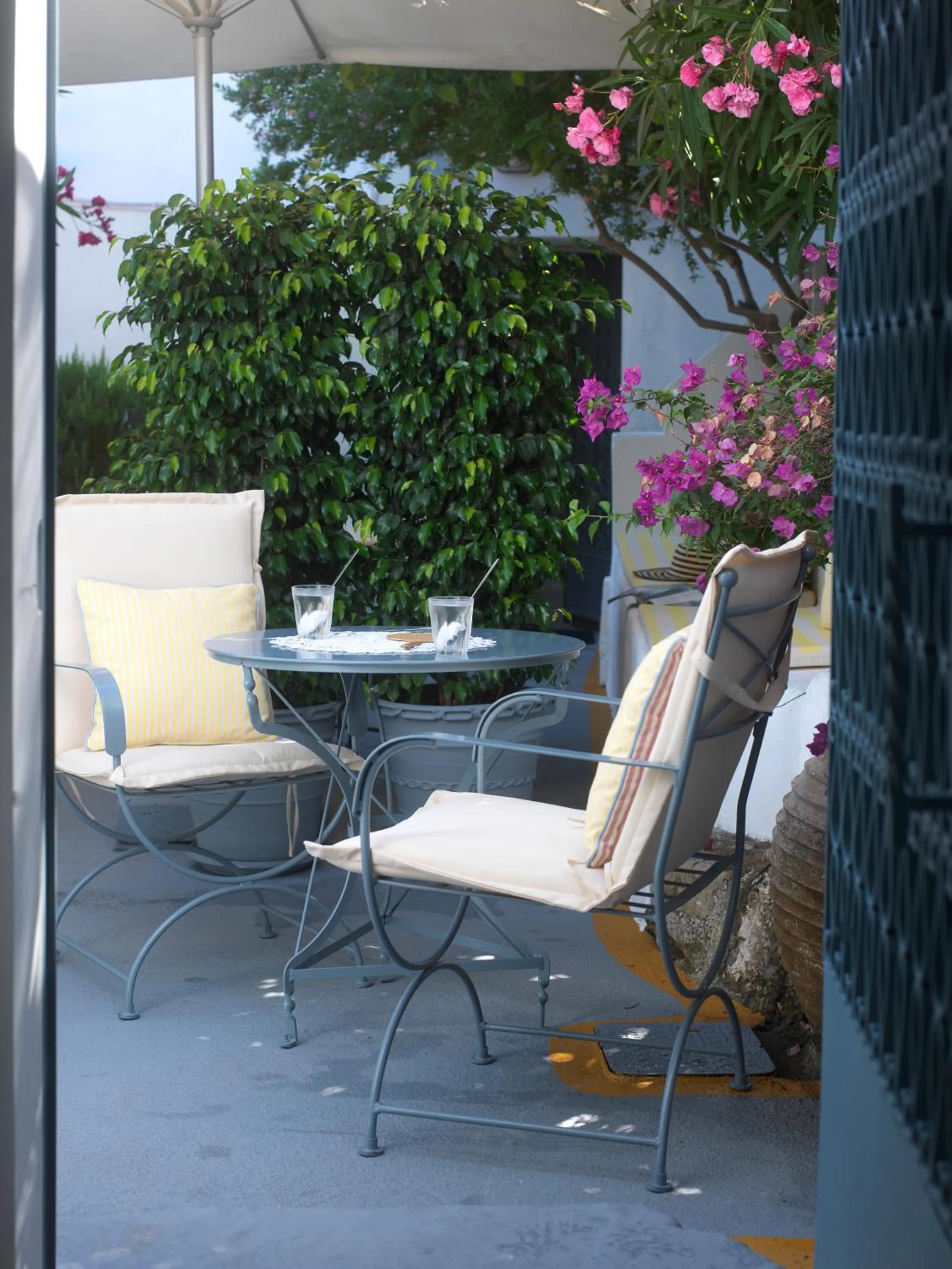 Balcony/Terrace in Sto Roloi Island Houses
