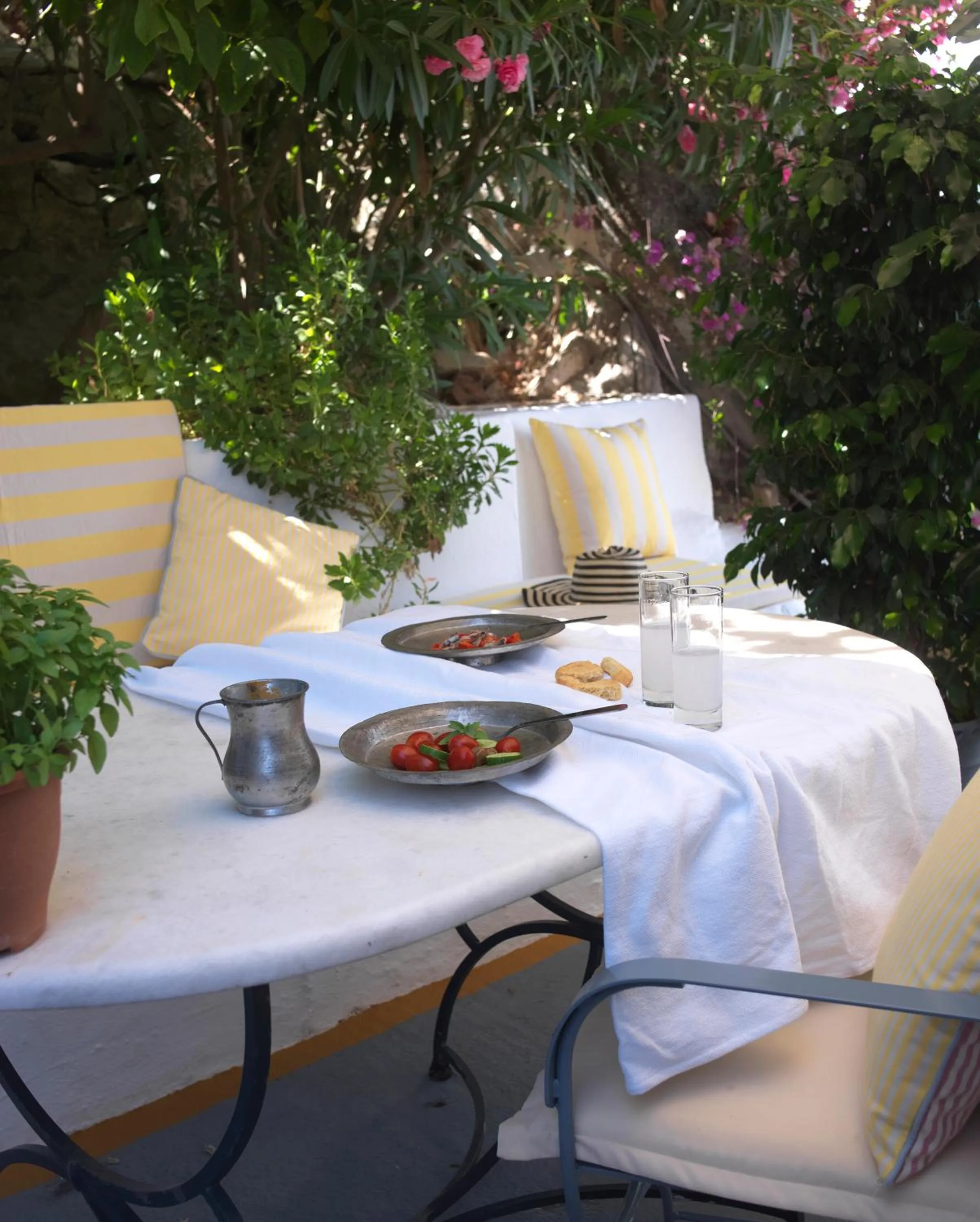 Balcony/Terrace in Sto Roloi Island Houses