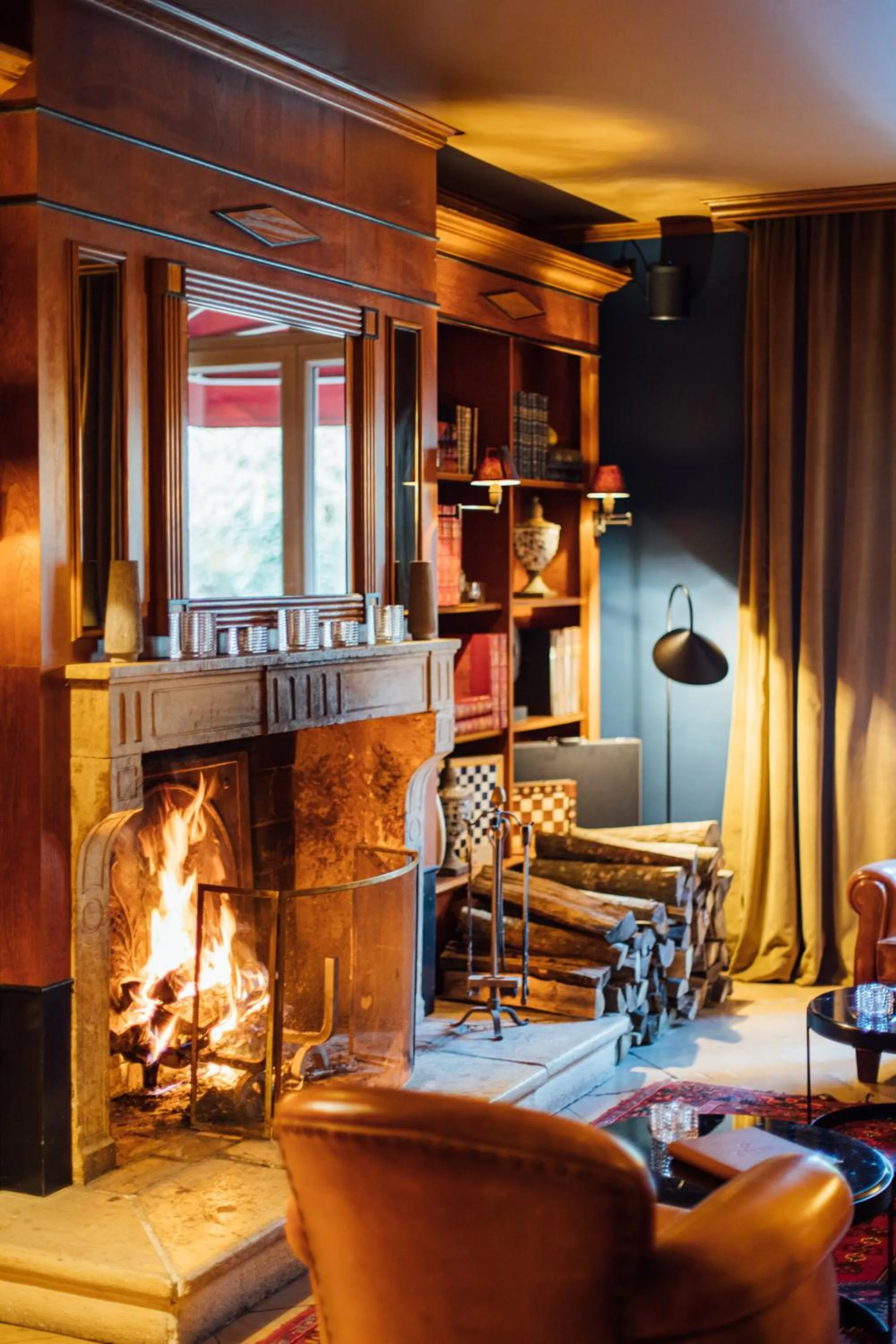Library in Cèdre Beaune, A Beauvallon Hotel & Spa