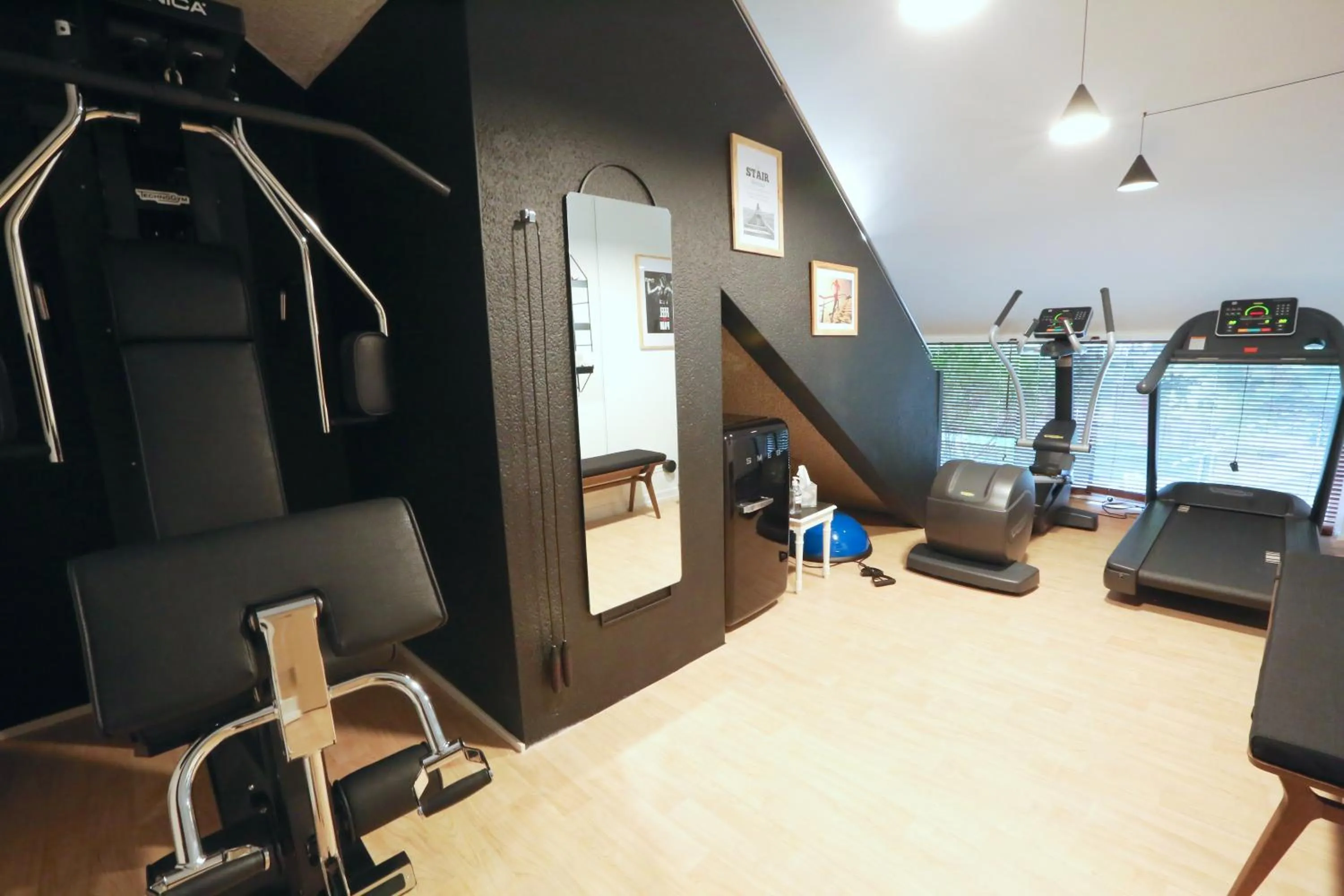 Fitness centre/facilities in Cèdre Beaune, A Beauvallon Hotel & Spa