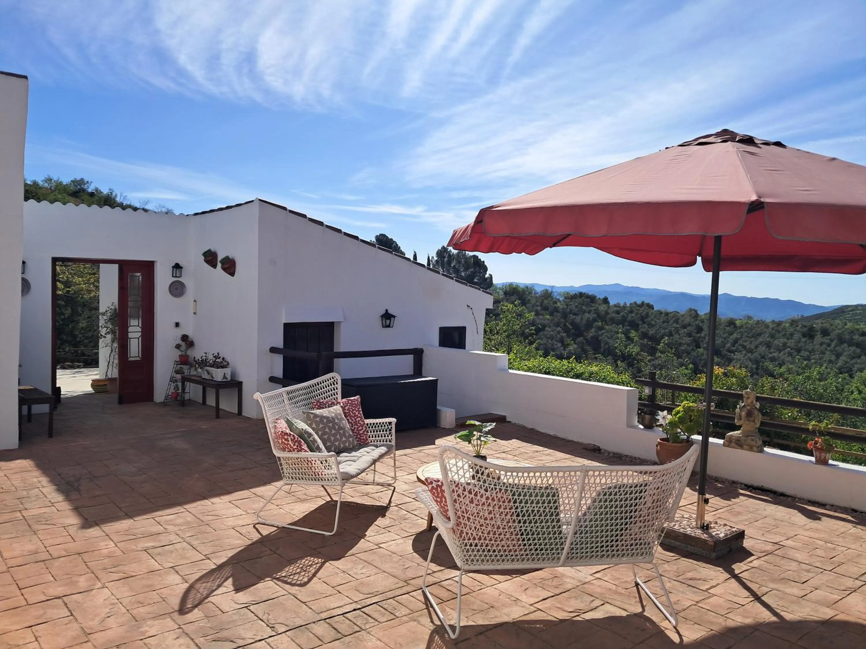 Natural landscape in Finca Amorosa