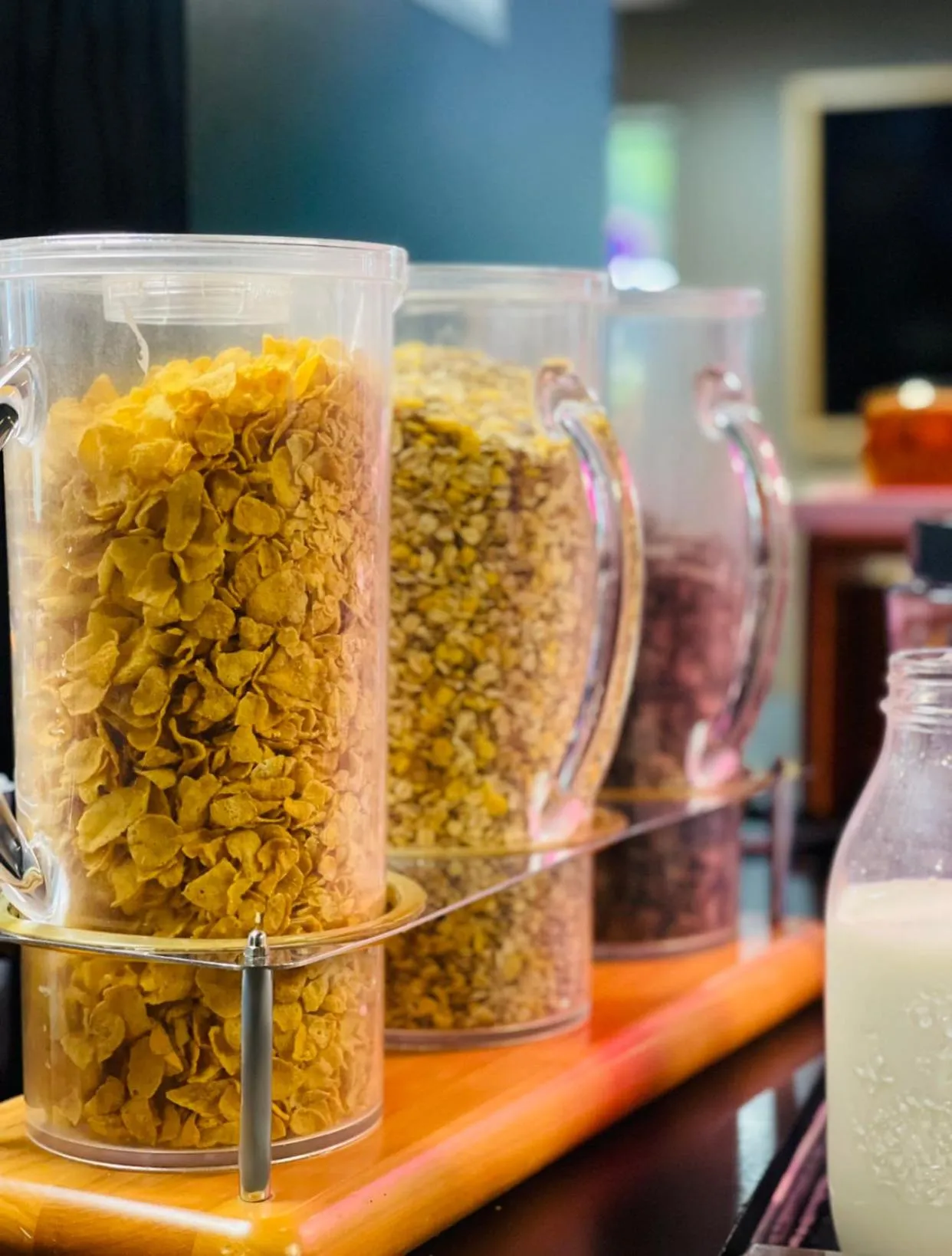 Breakfast in Campanile Blanc-Mesnil