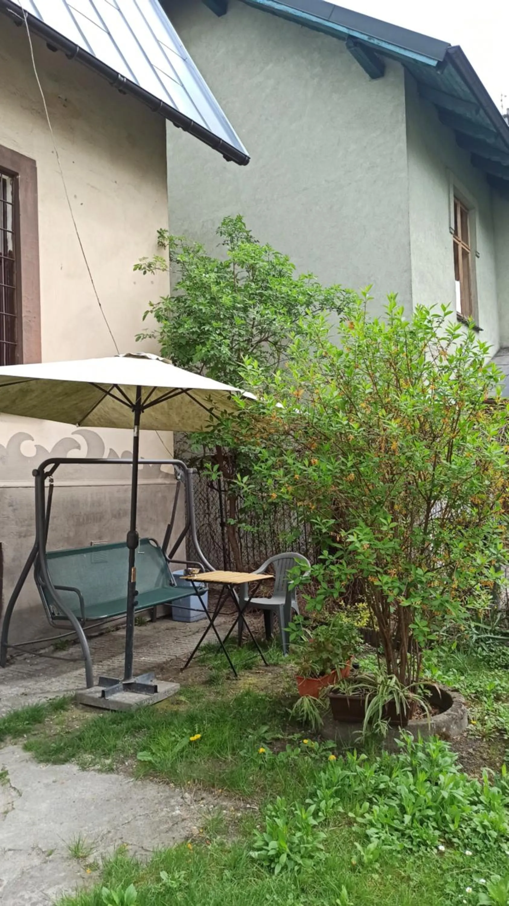 Patio in Willa Retro Hostel & Garden