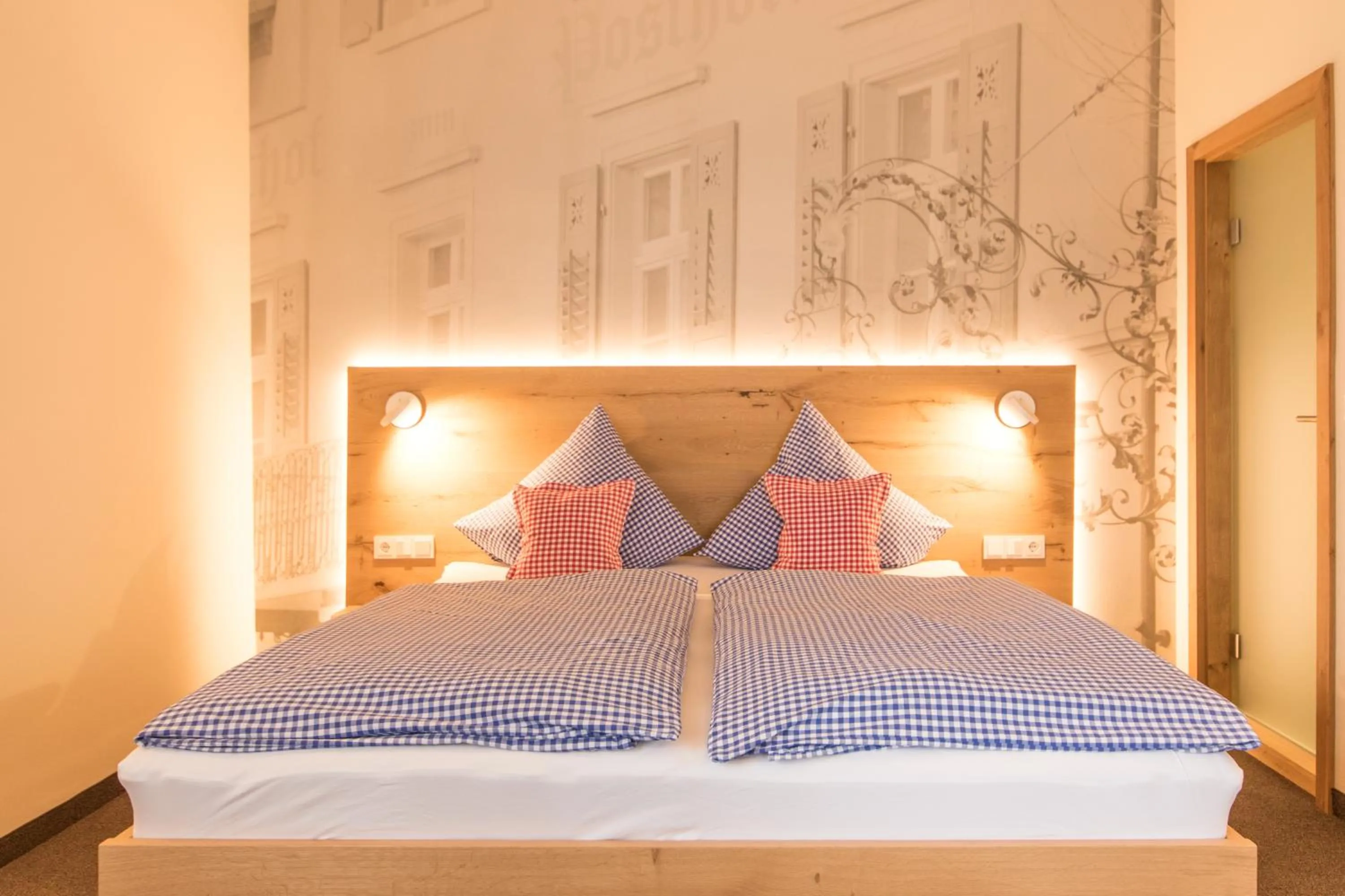 Bedroom, Bed in Posthorn