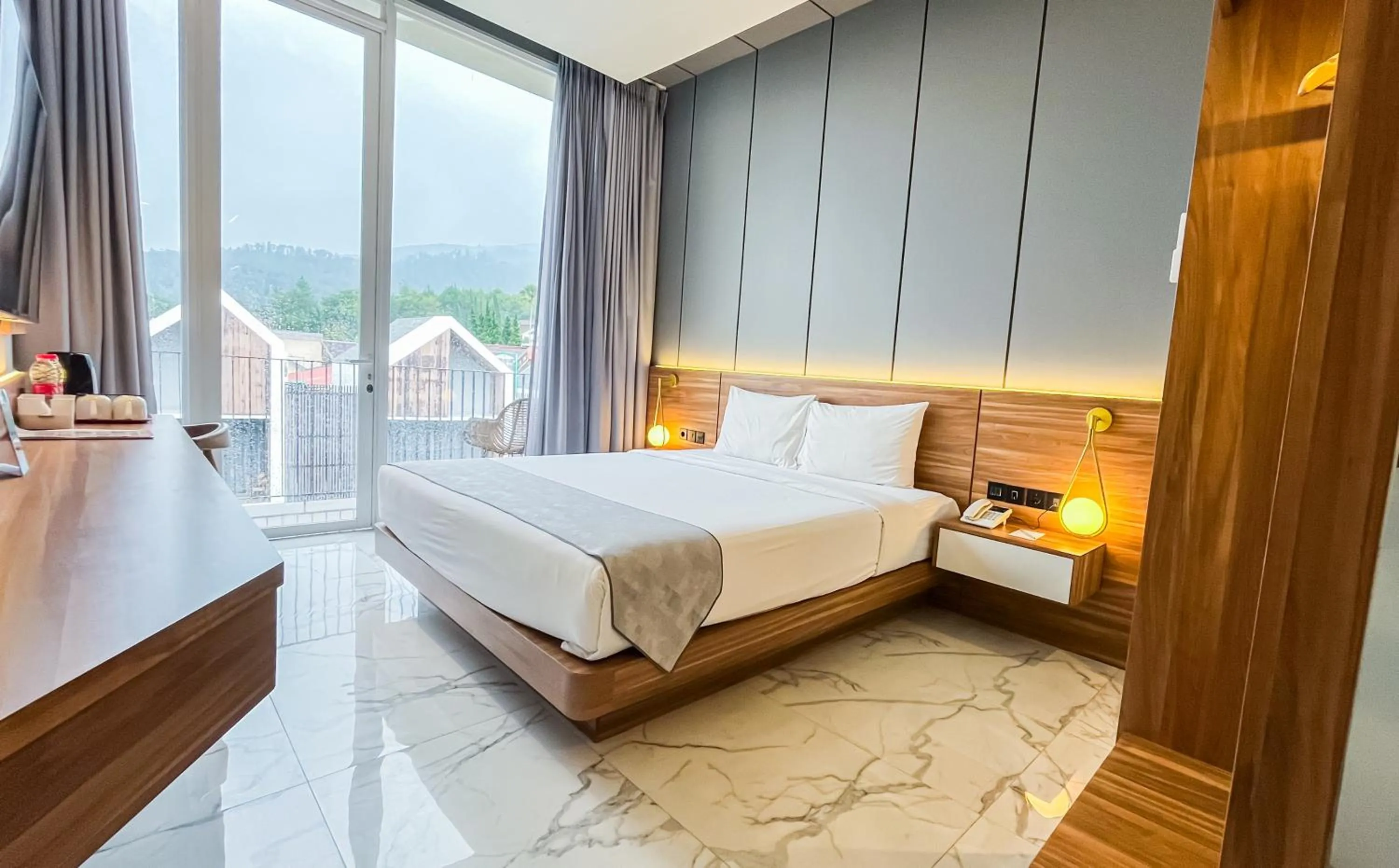 Bedroom, Bed in Facade Hotel by Azana