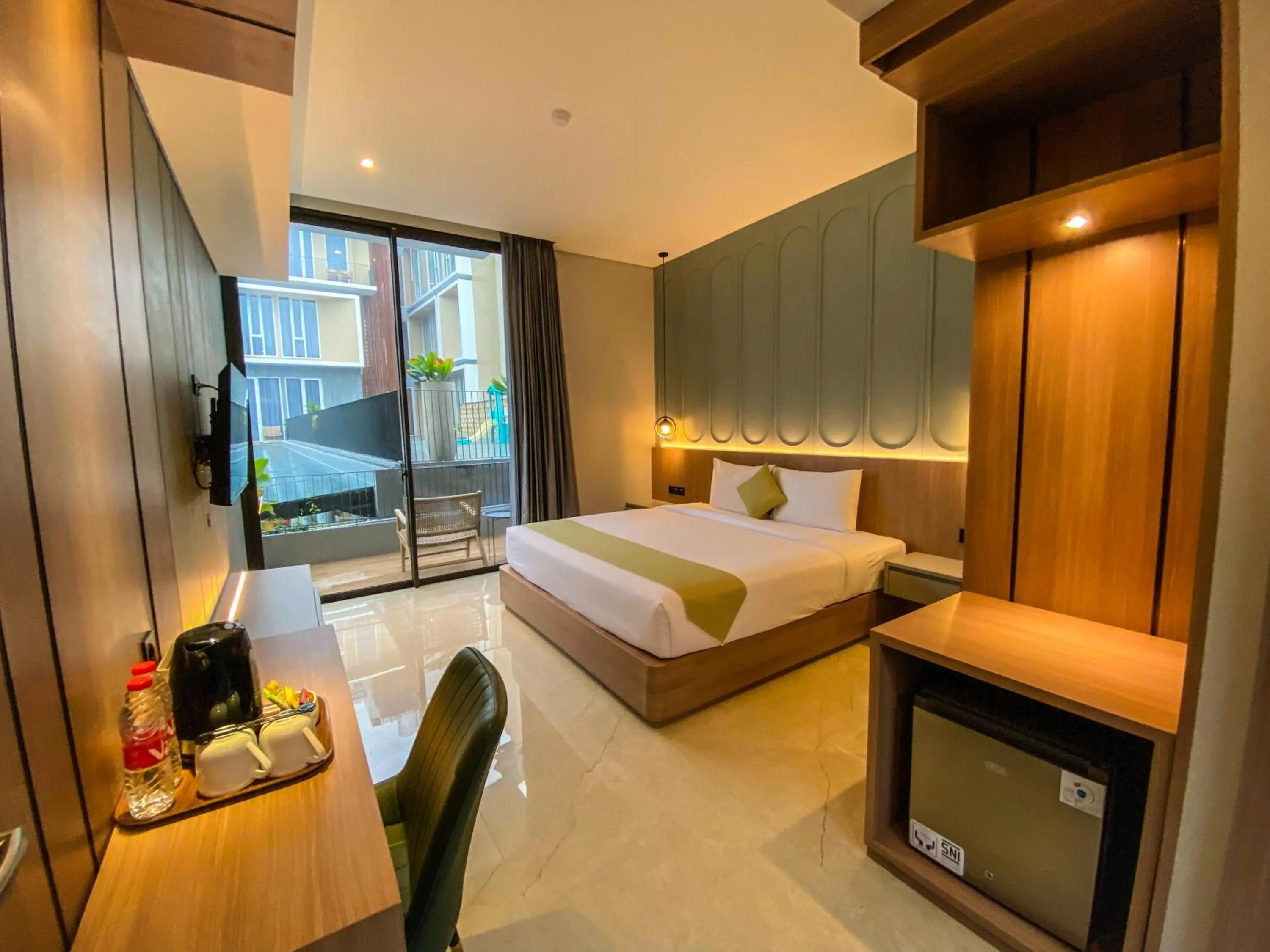 Bed in Facade Hotel by Azana