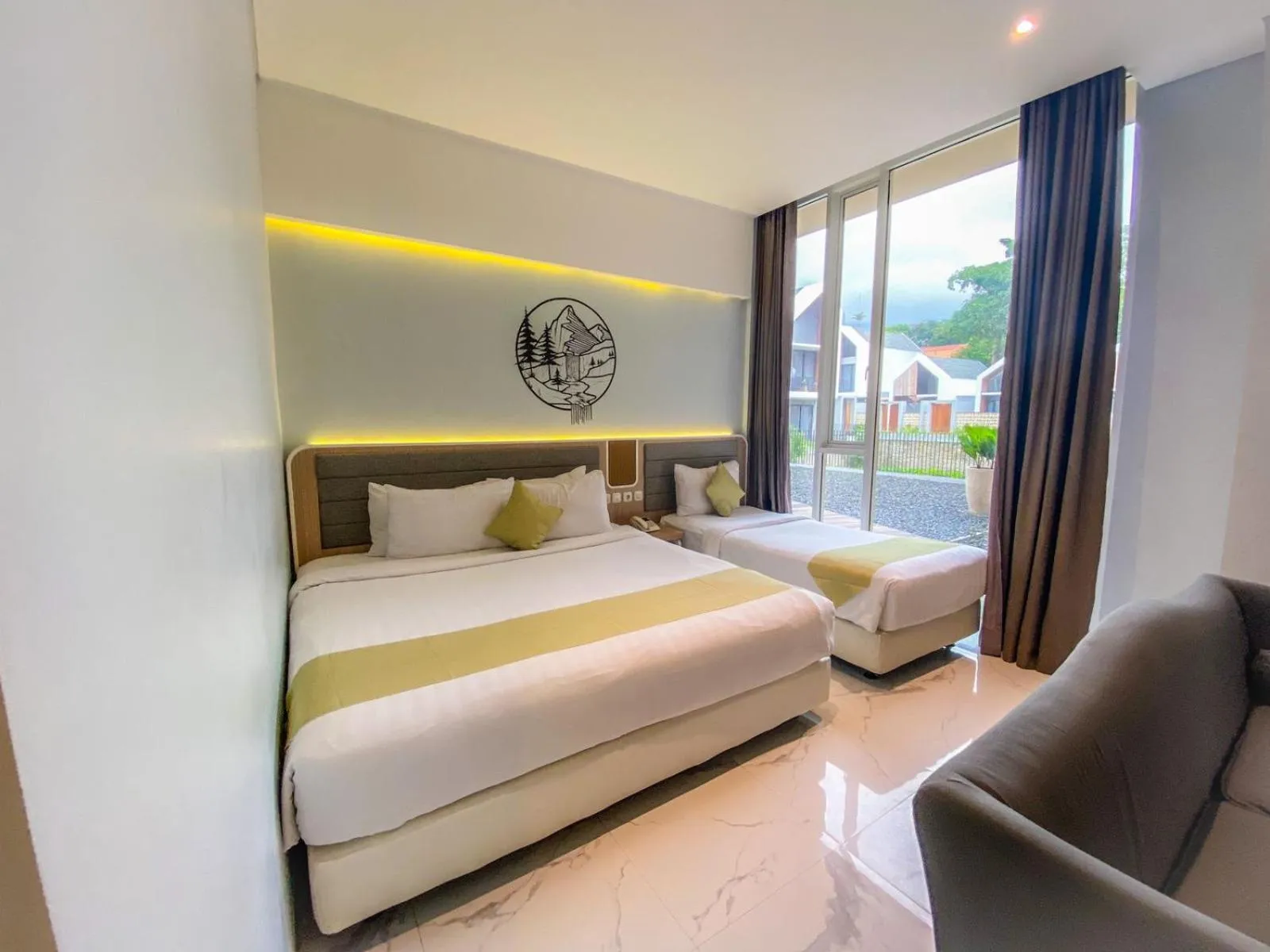 Bed in Facade Hotel by Azana