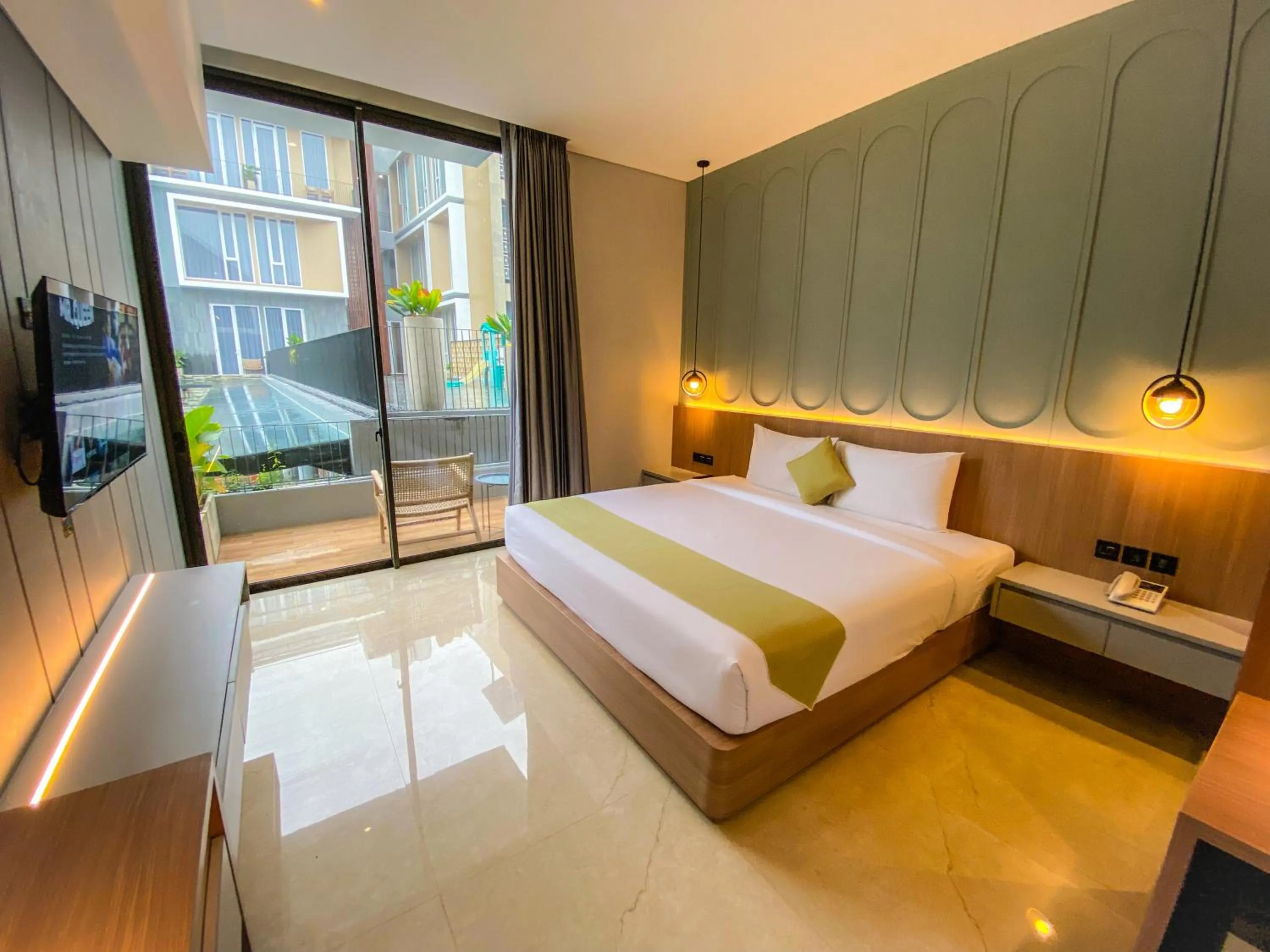 Bed in Facade Hotel by Azana