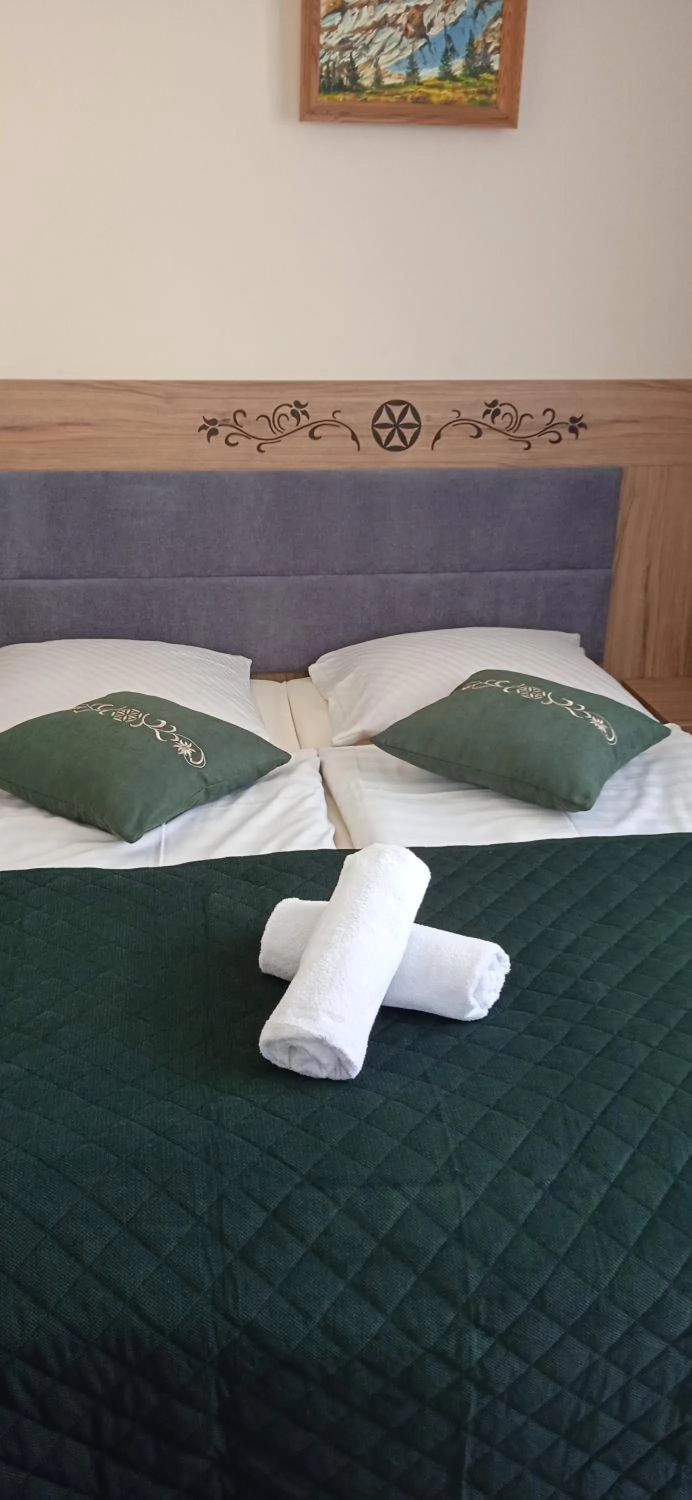 Bed in Willa u Kośle Zakopane