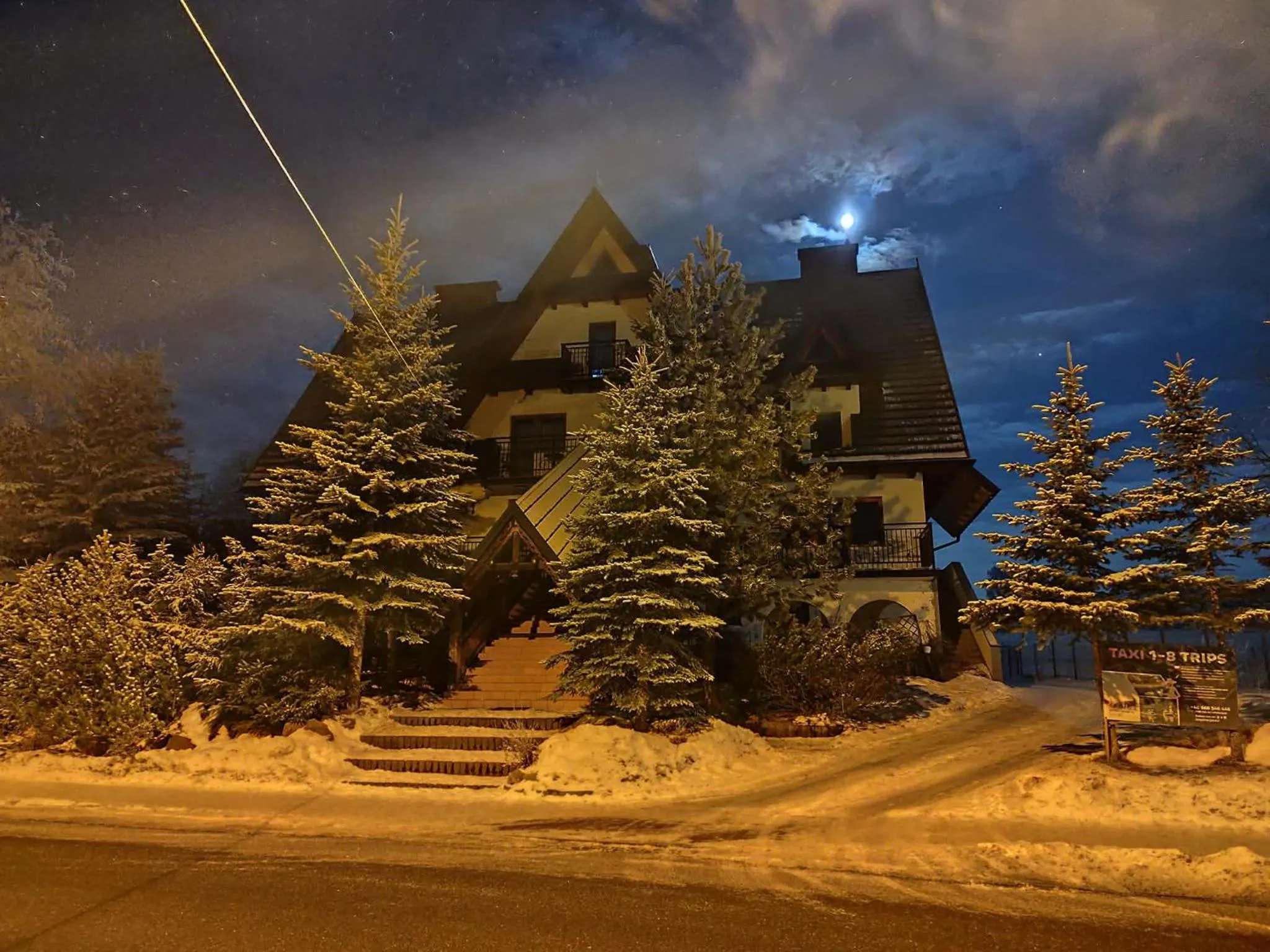 Willa u Kośle Zakopane sauna i bilard
