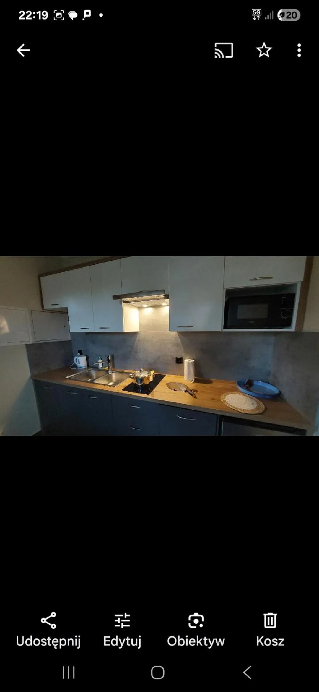 Kitchen or kitchenette, Bed in Willa u Kośle Zakopane