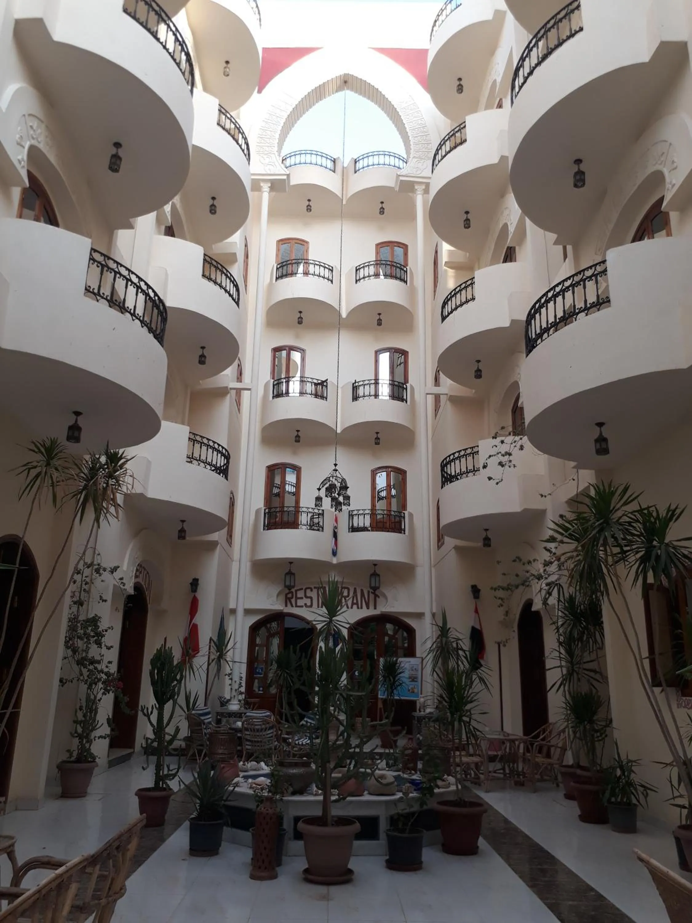 Facade/entrance in Al Hambra Hotel