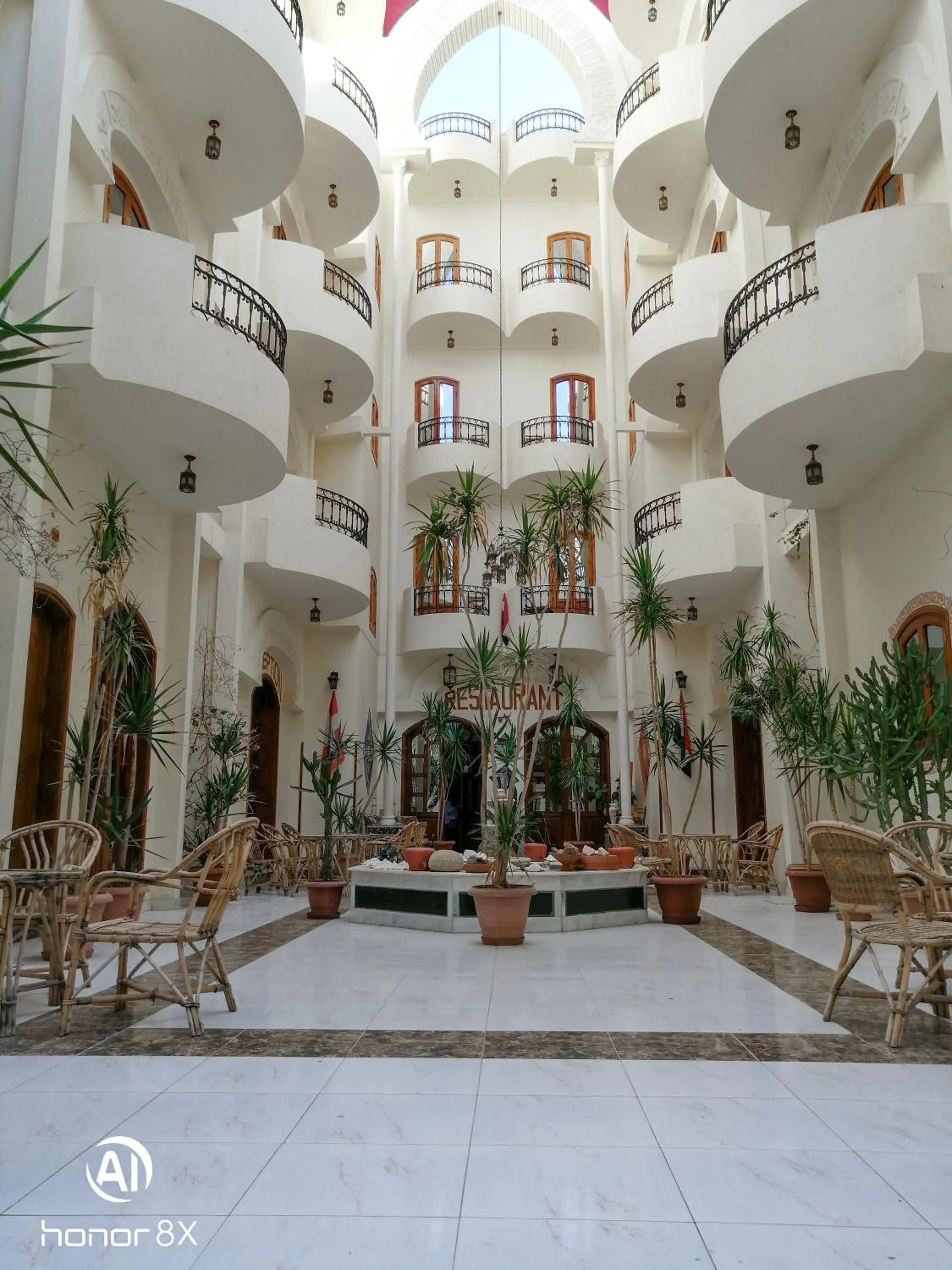 Property building in Al Hambra Hotel