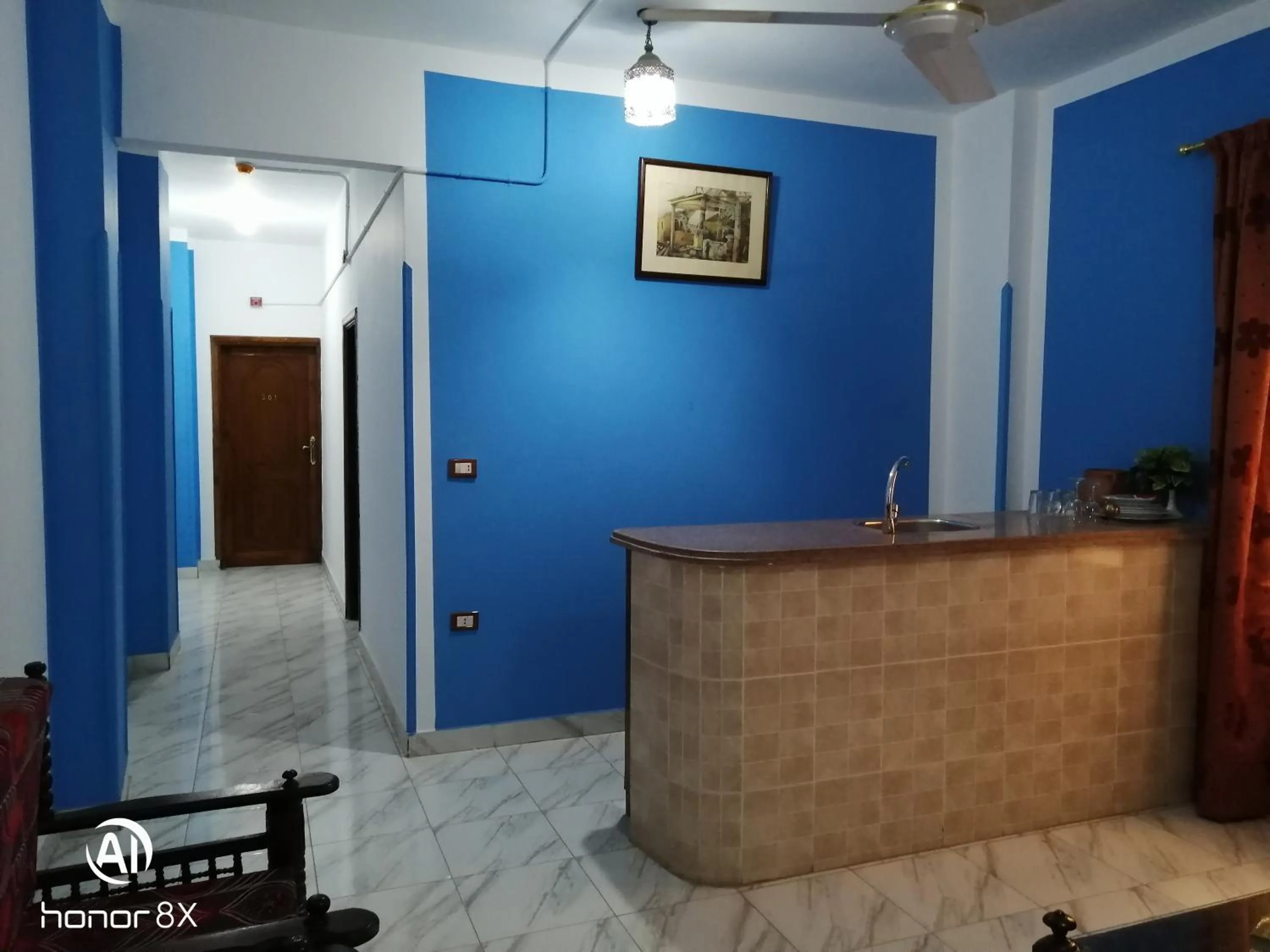 kitchen in Al Hambra Hotel