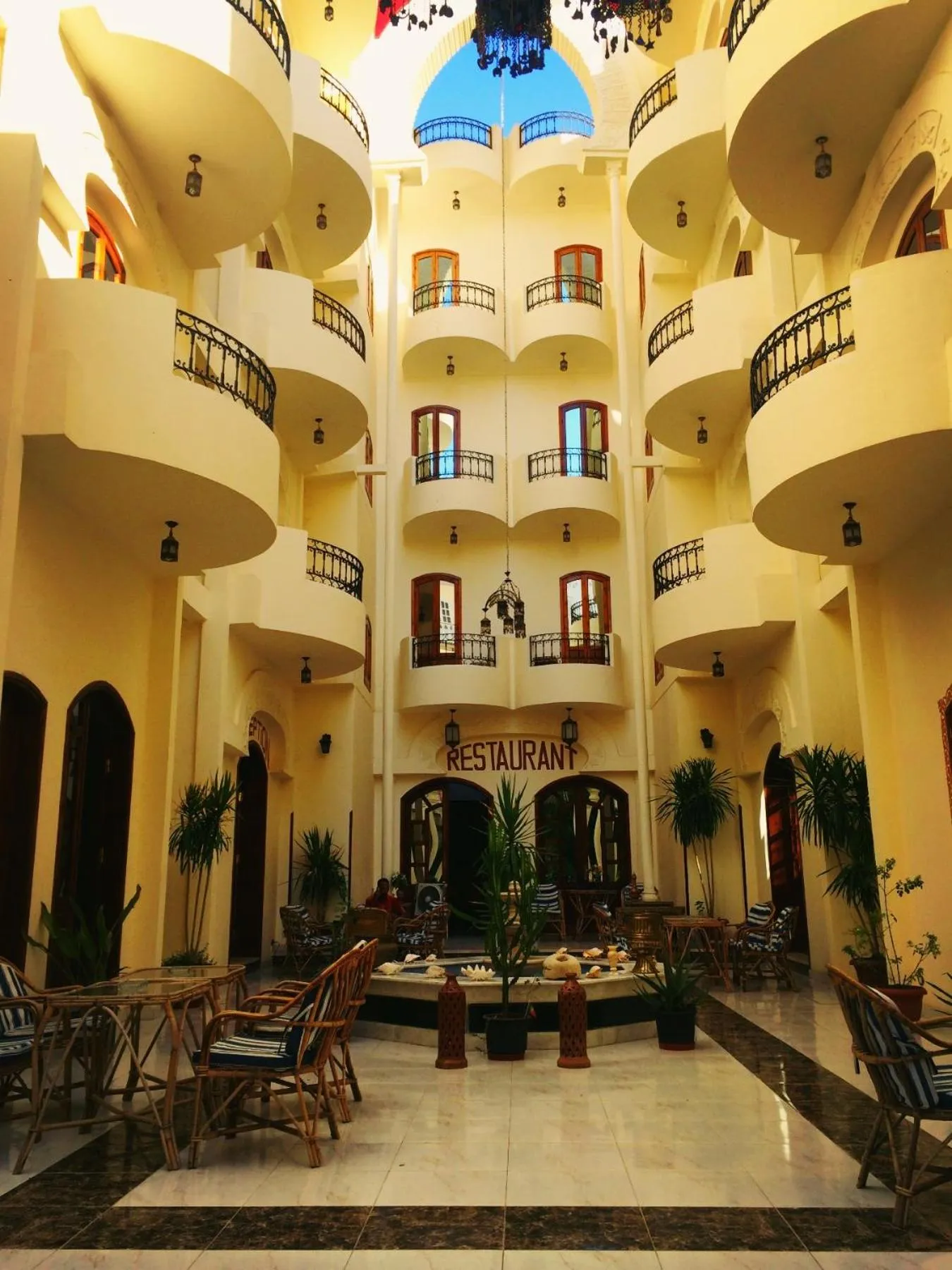 Balcony/Terrace in Al Hambra Hotel