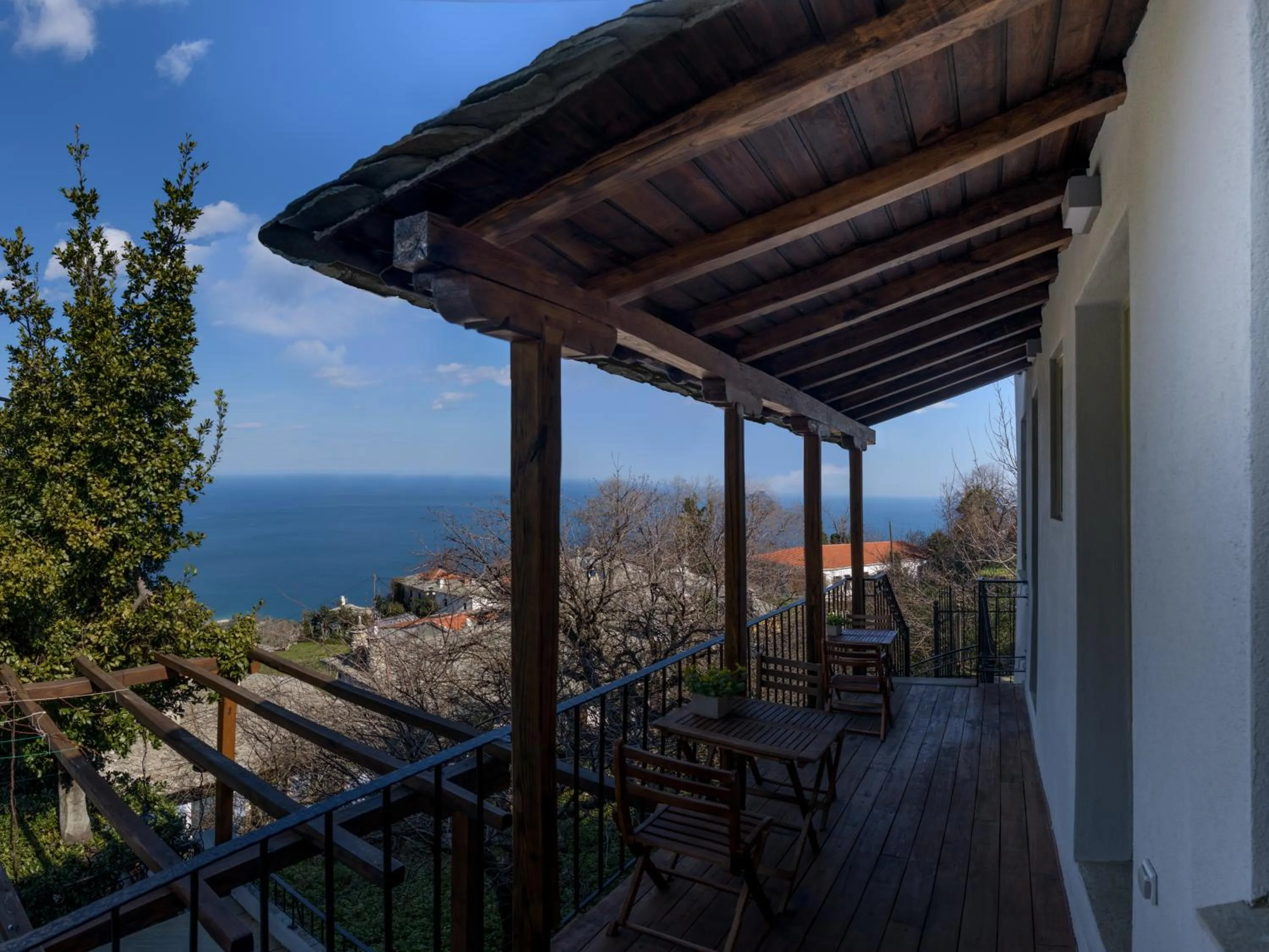 Sea view in Olga Hotel Mouresi