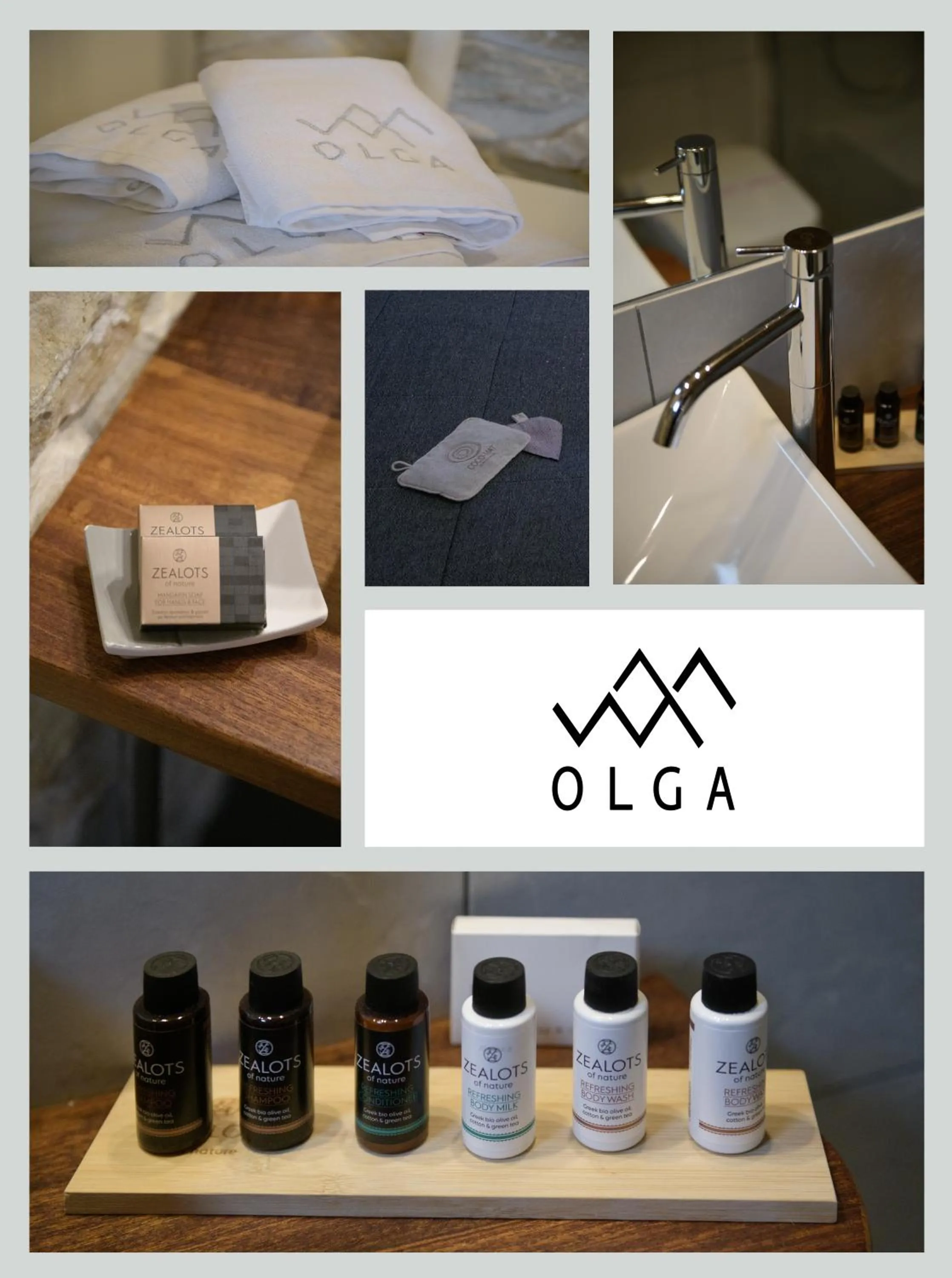 Photo of the whole room, Bed in Olga Hotel Mouresi