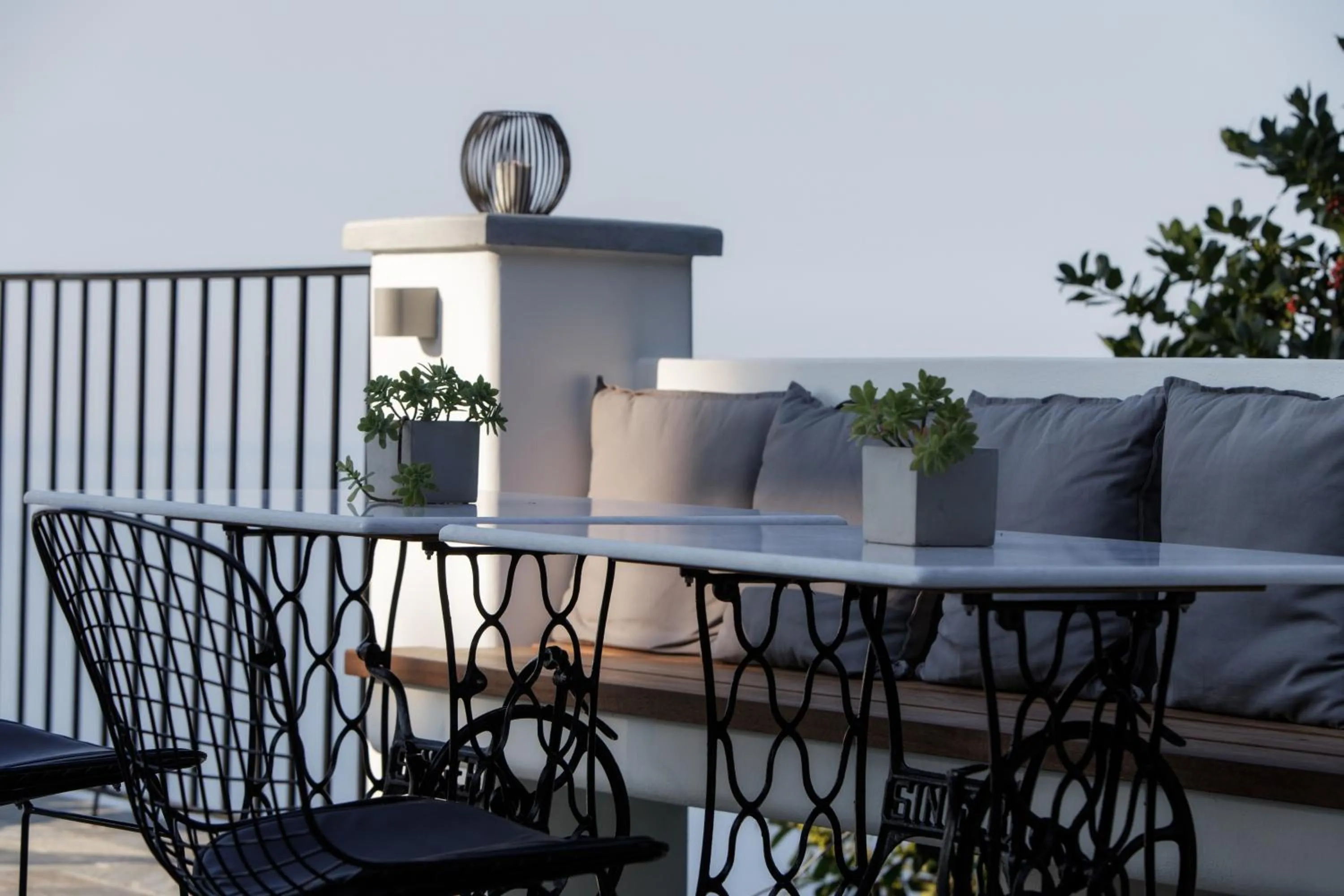 Balcony/Terrace in Olga Hotel Mouresi