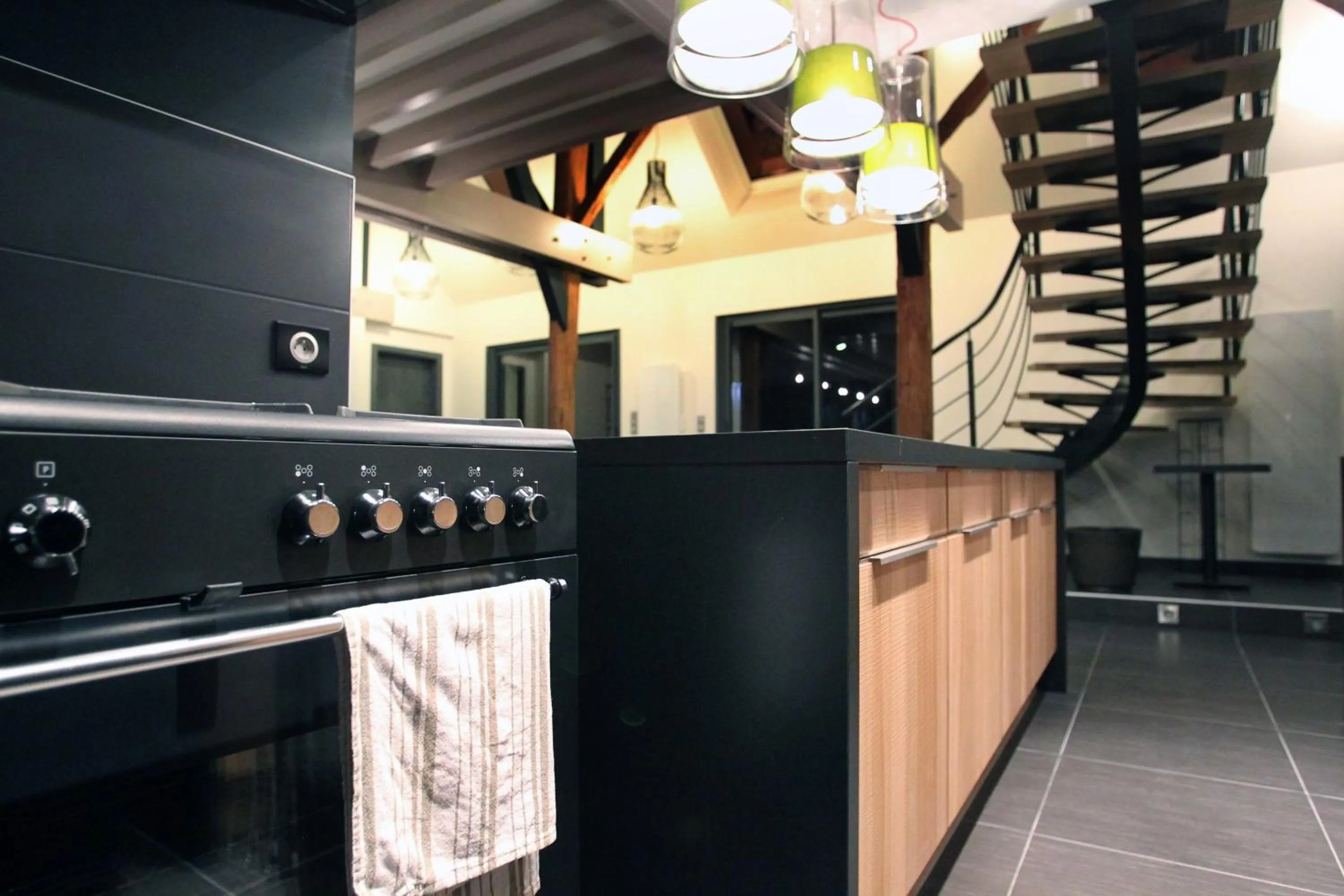 Kitchen or kitchenette in Aux 5 Sens