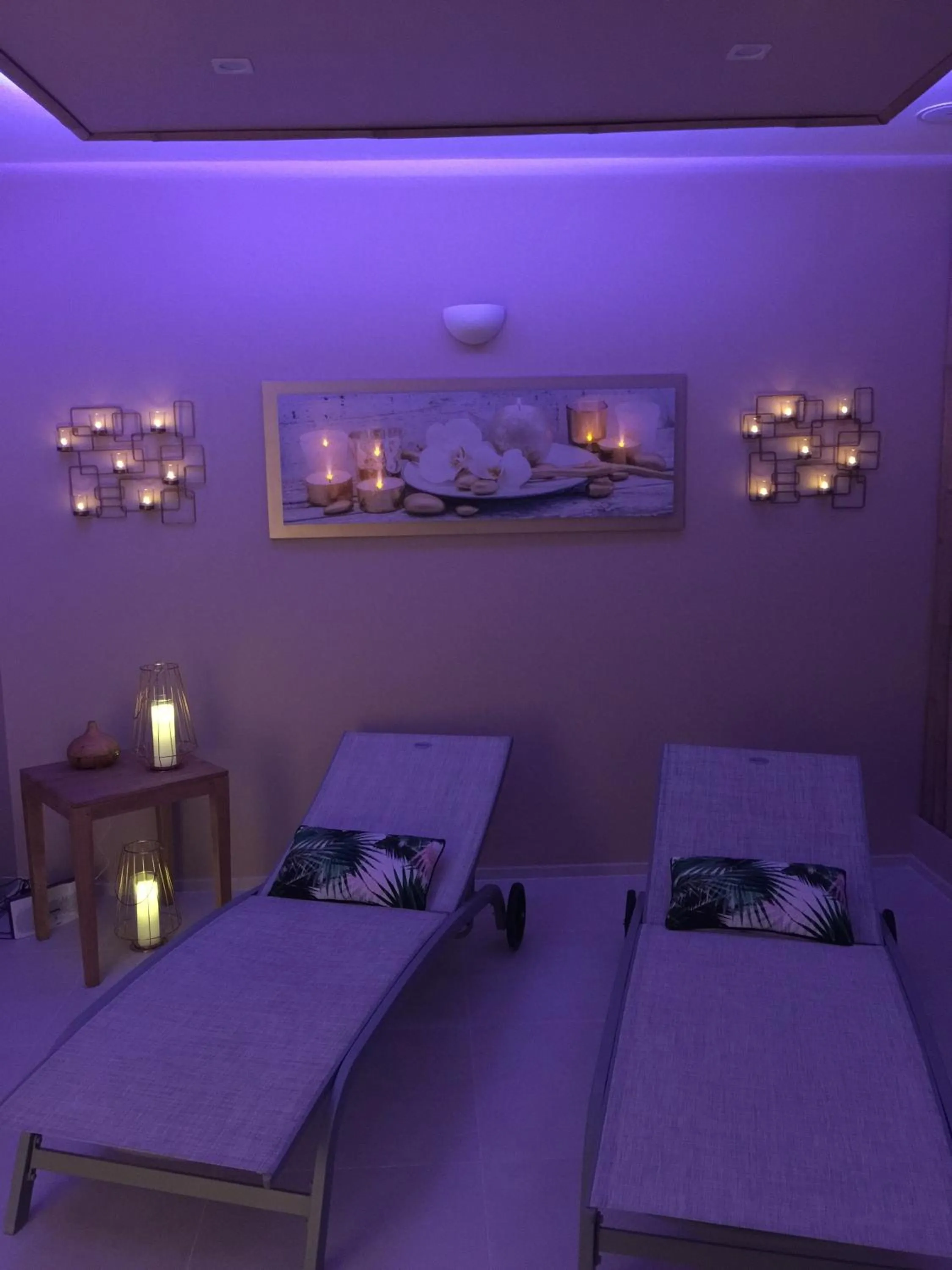 Spa and wellness centre/facilities, Bed in Aux 5 Sens