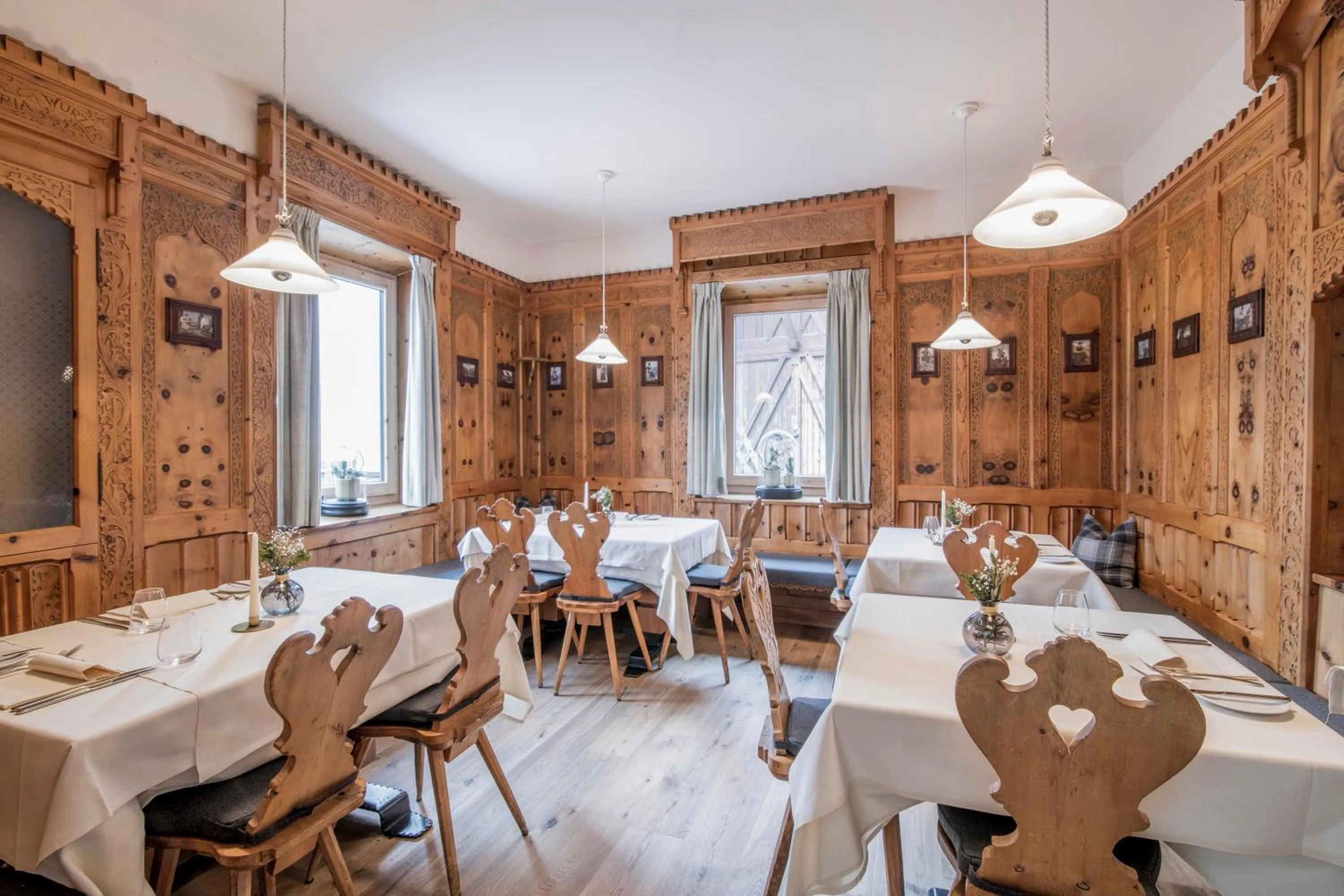 Restaurant/places to eat in Hotel Wieser