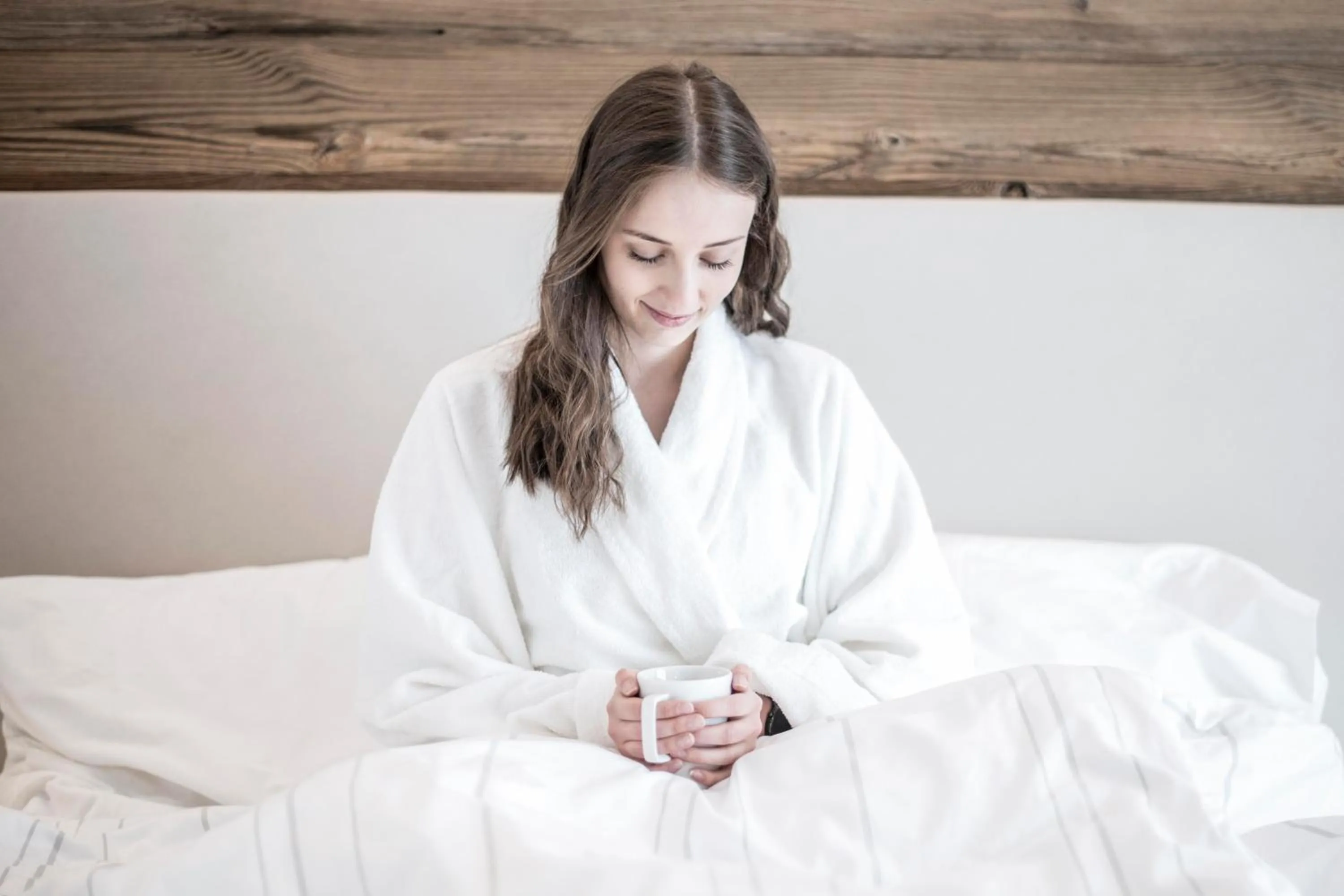 Decorative detail, Bed in Hotel Wieser