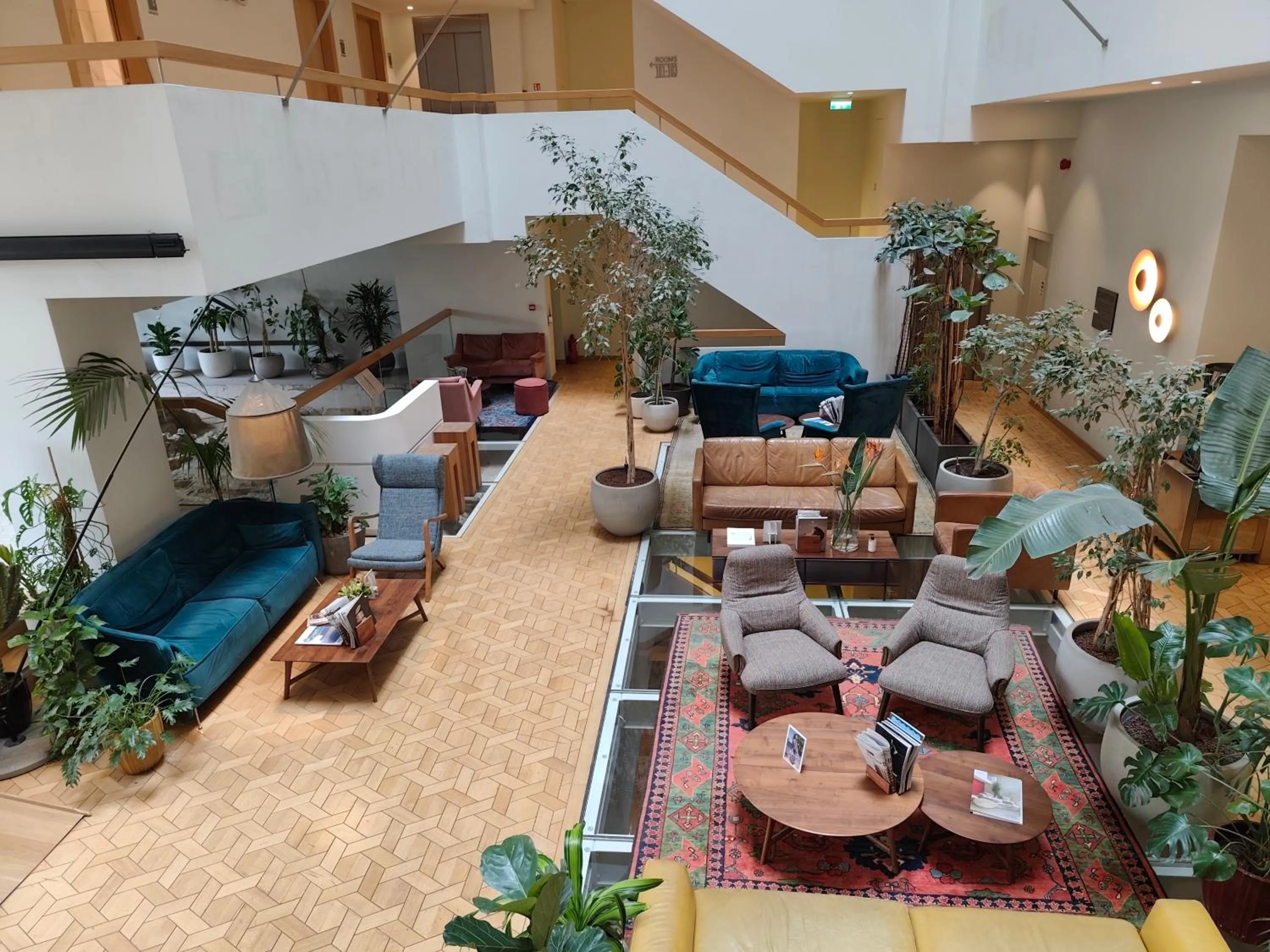 Seating area in Coco-mat Athens BC