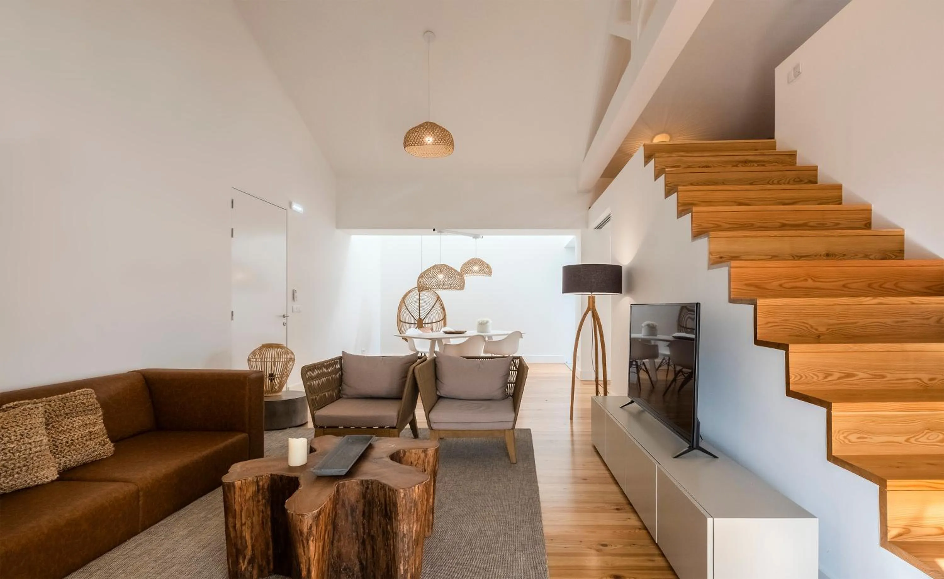 Living room in Aqua - Pópulo Eco Village