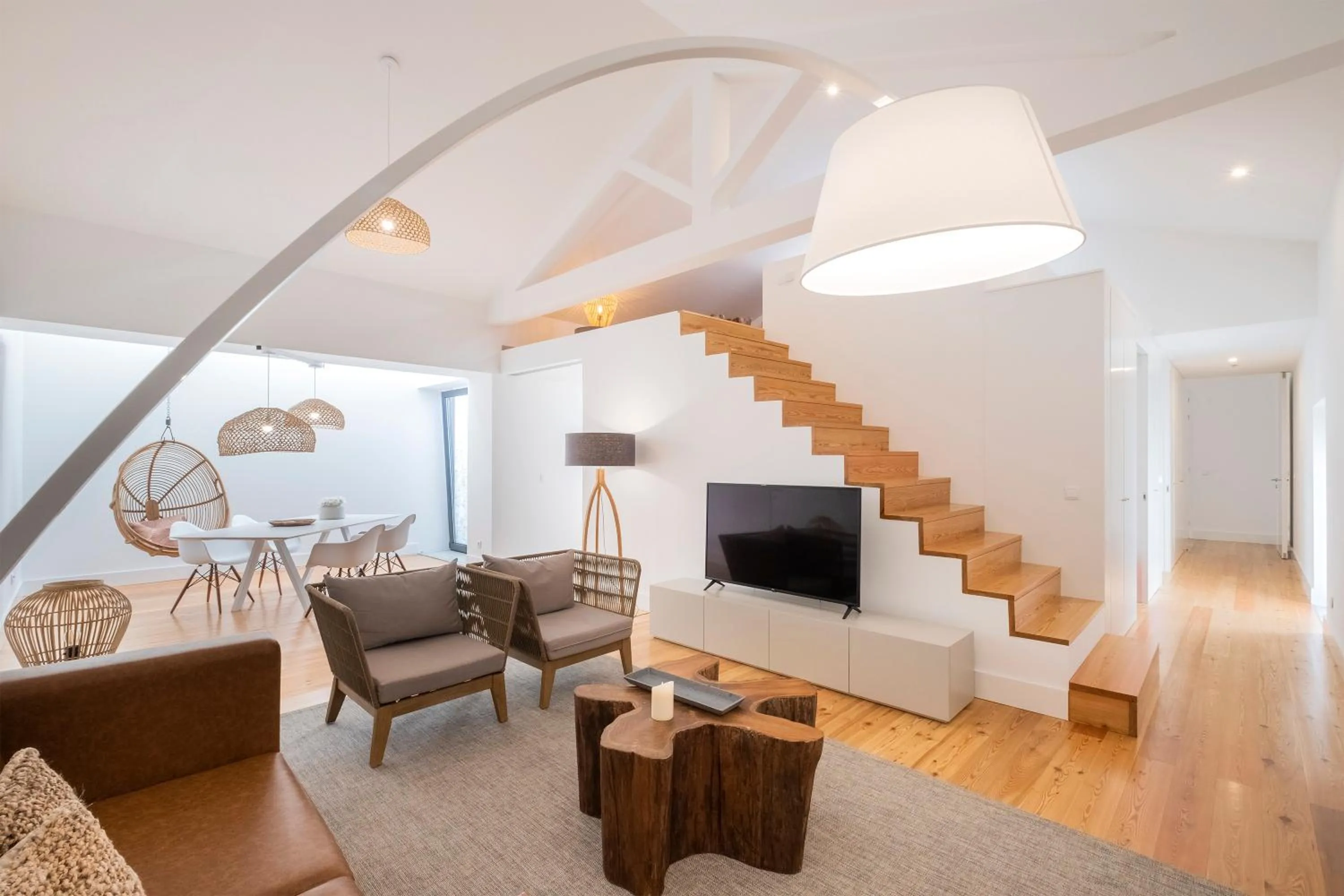 Living room in Aqua - Pópulo Eco Village