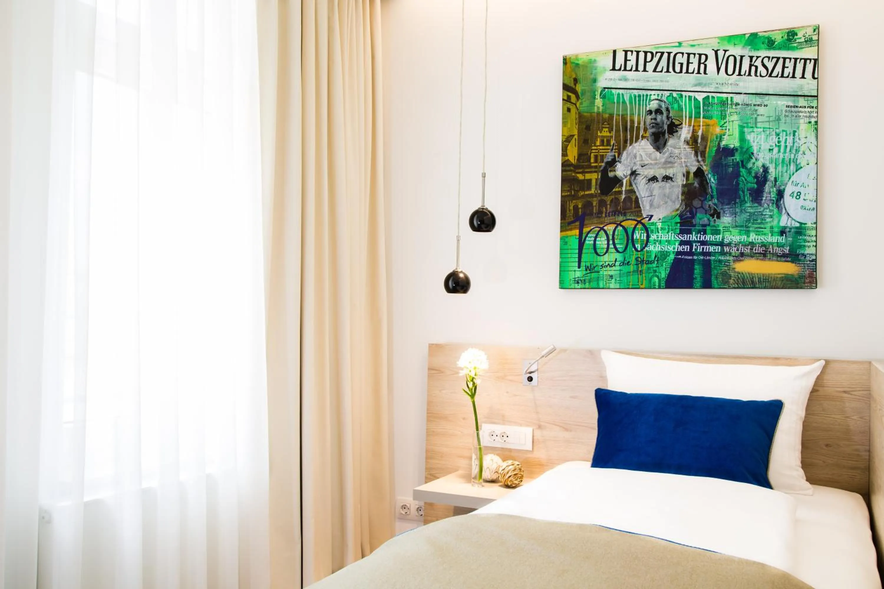 Staff, Bed in Hotel Atlas Leipzig