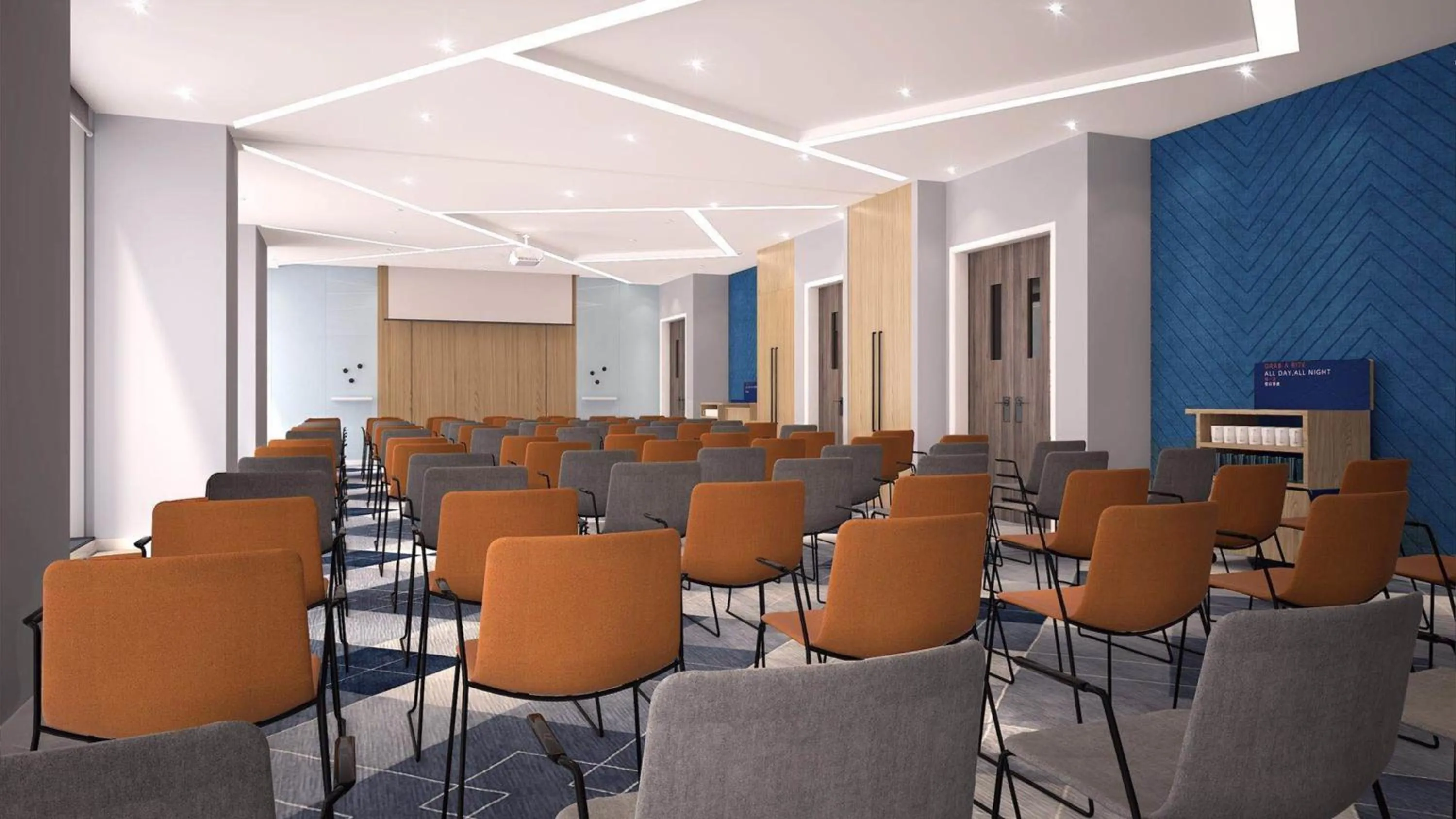 Meeting/conference room in Holiday Inn Express Shanghai Tangzhen, an IHG Hotel