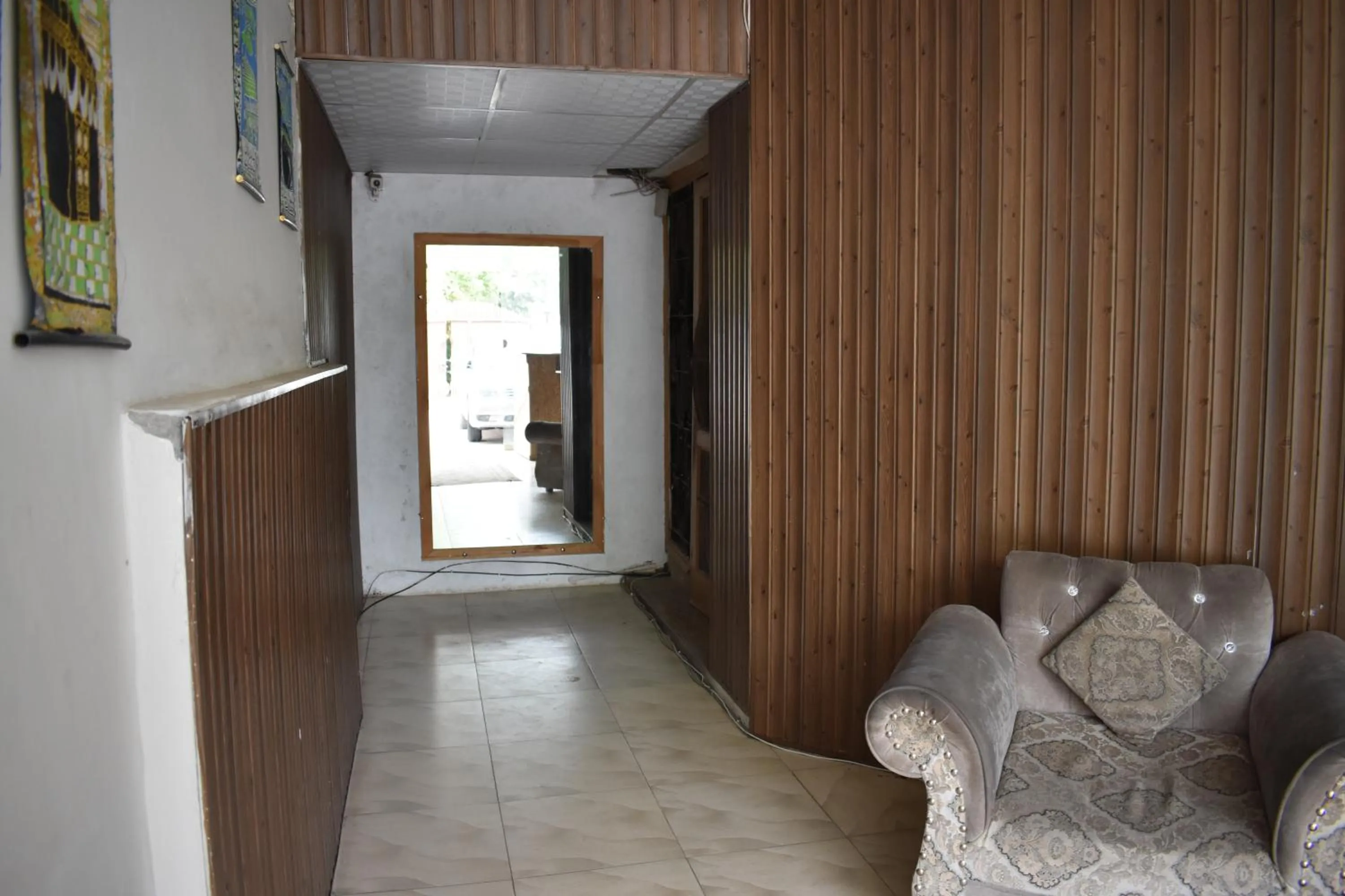 Seating area in Tulip guesthouse