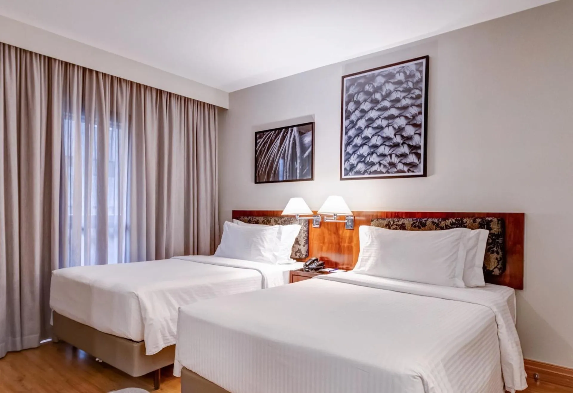 Bed in Double Tree by Hilton São Paulo Itaim