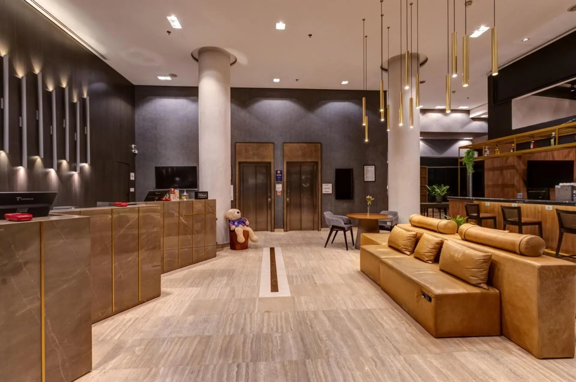 Lobby or reception in Double Tree by Hilton São Paulo Itaim