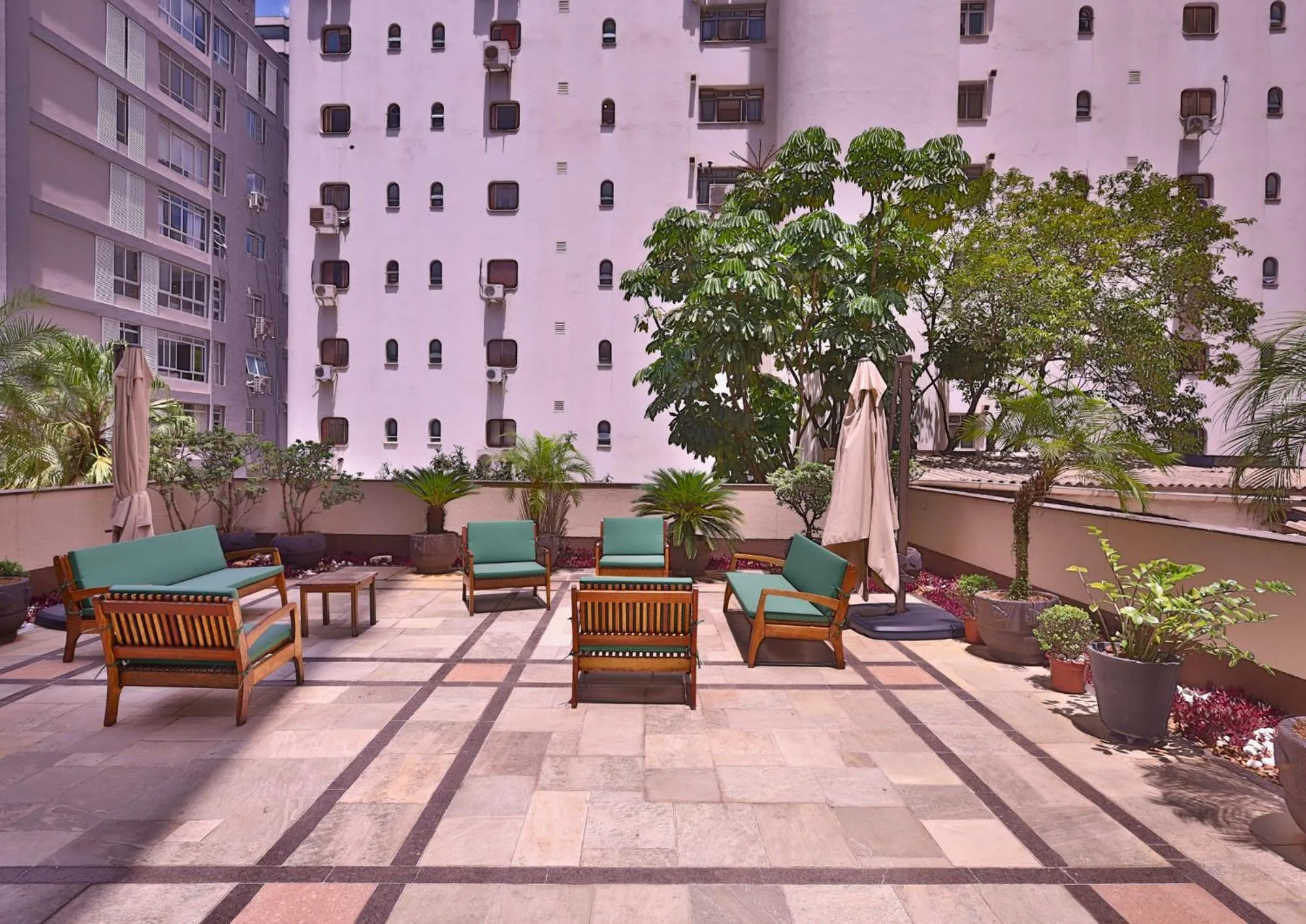Balcony/Terrace in Double Tree by Hilton São Paulo Itaim