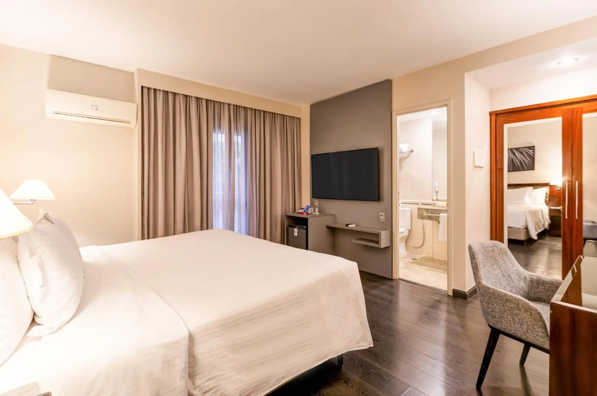 Bed in Double Tree by Hilton São Paulo Itaim