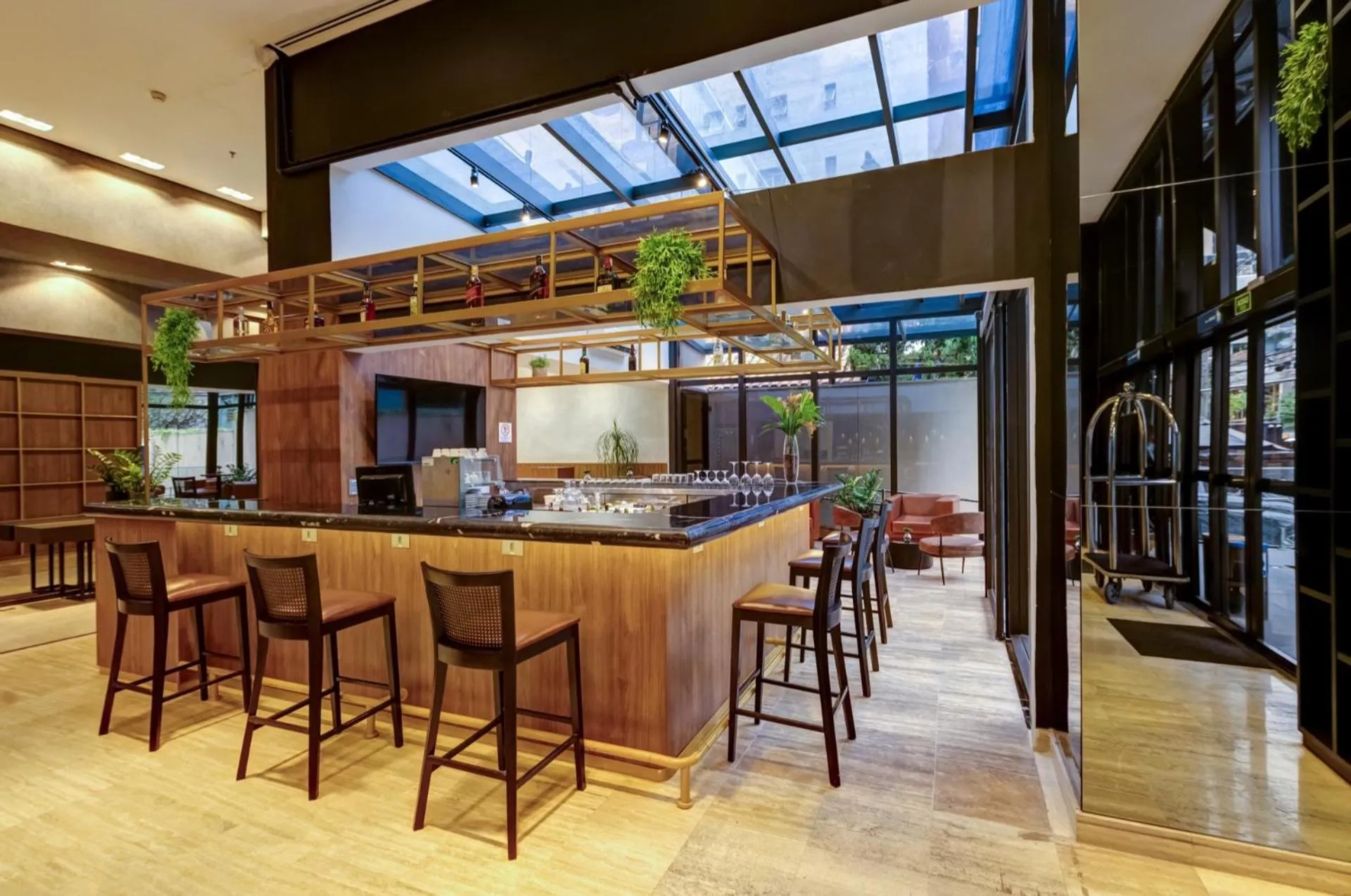 Lobby or reception in Double Tree by Hilton São Paulo Itaim