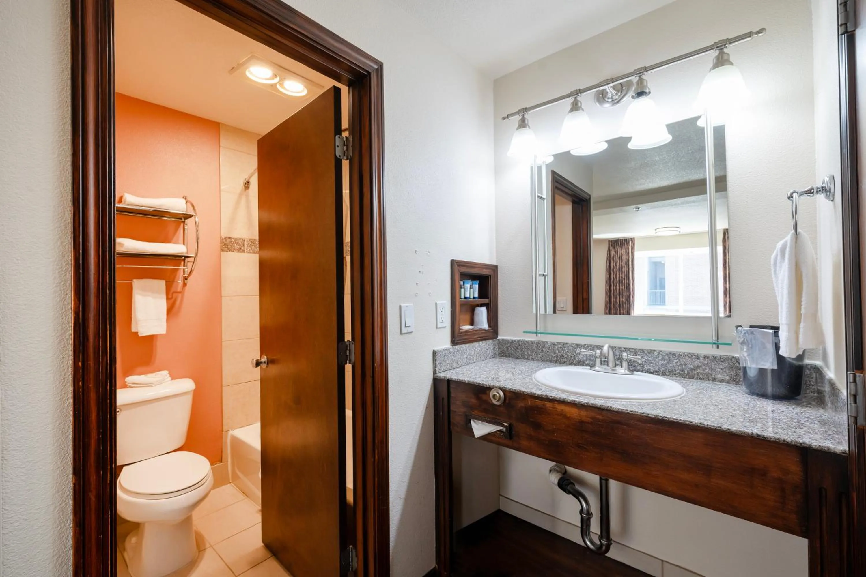 Bathroom in District Hotel by OYO Portland Convention Center