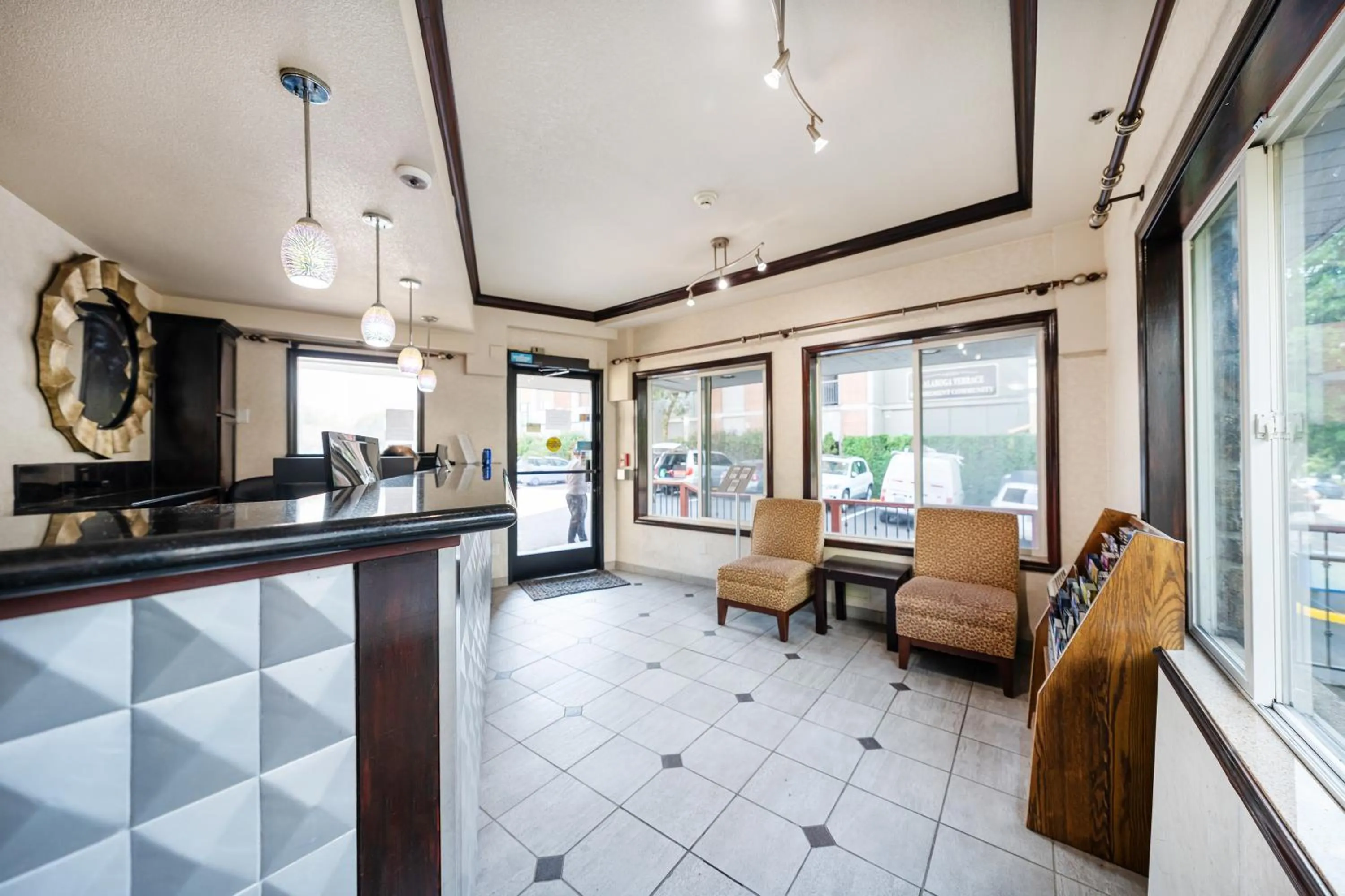 Lobby or reception in District Hotel by OYO Portland Convention Center