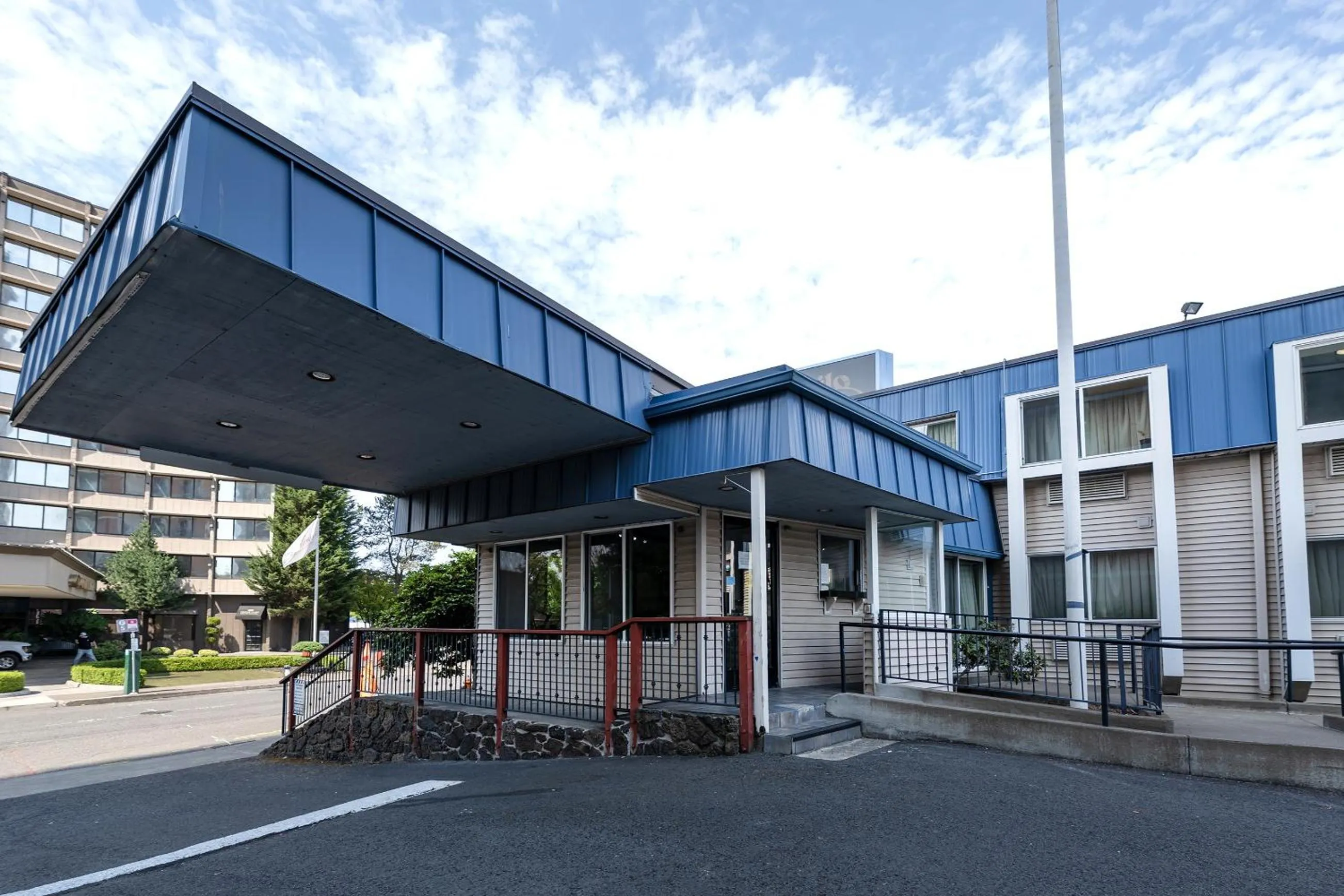 Property building in District Hotel by OYO Portland Convention Center