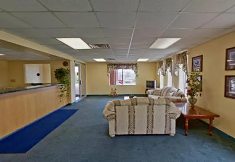 Lobby or reception in America's Inn - Leeds