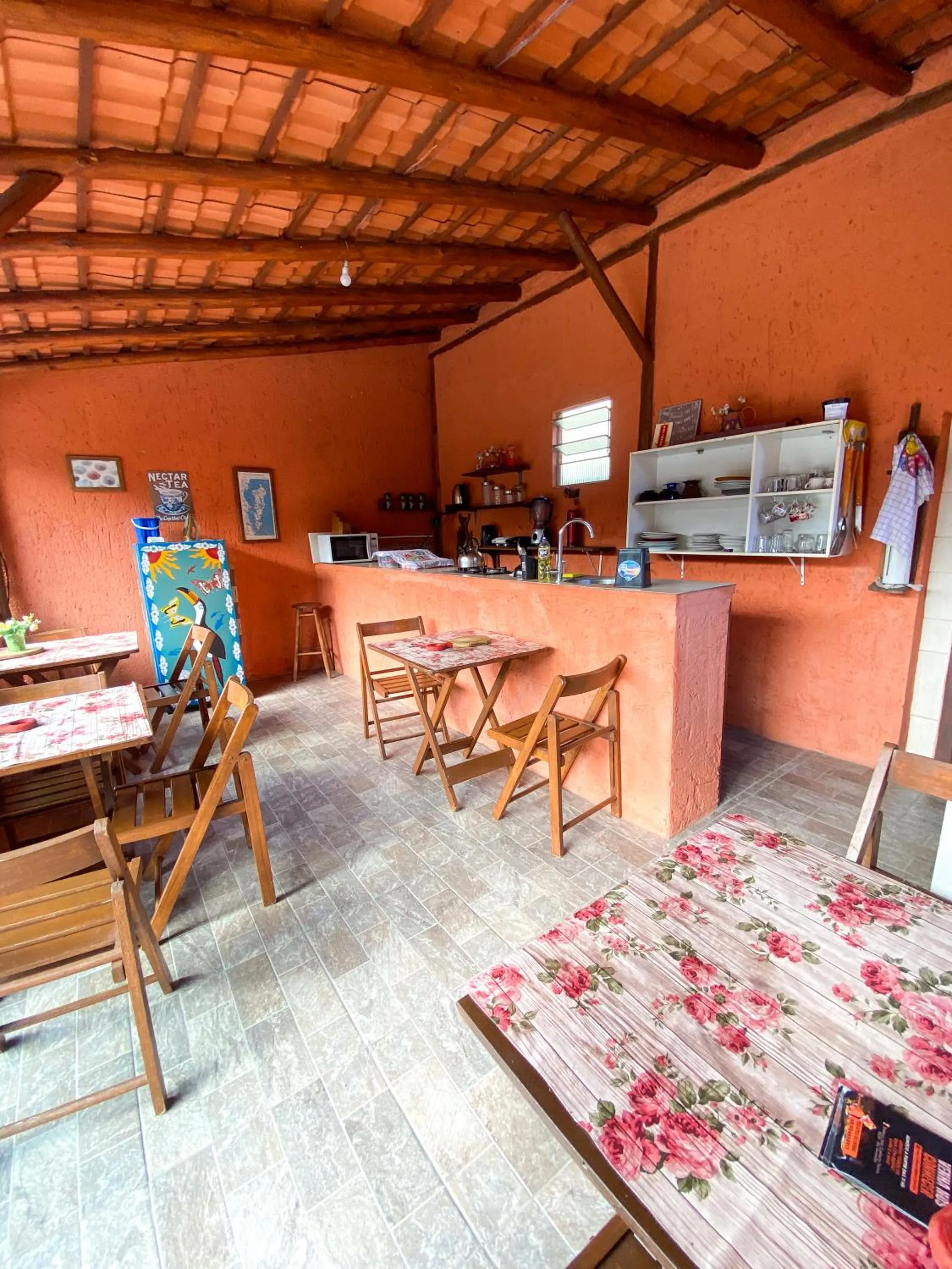 BBQ facilities in Green Mountain Pousada