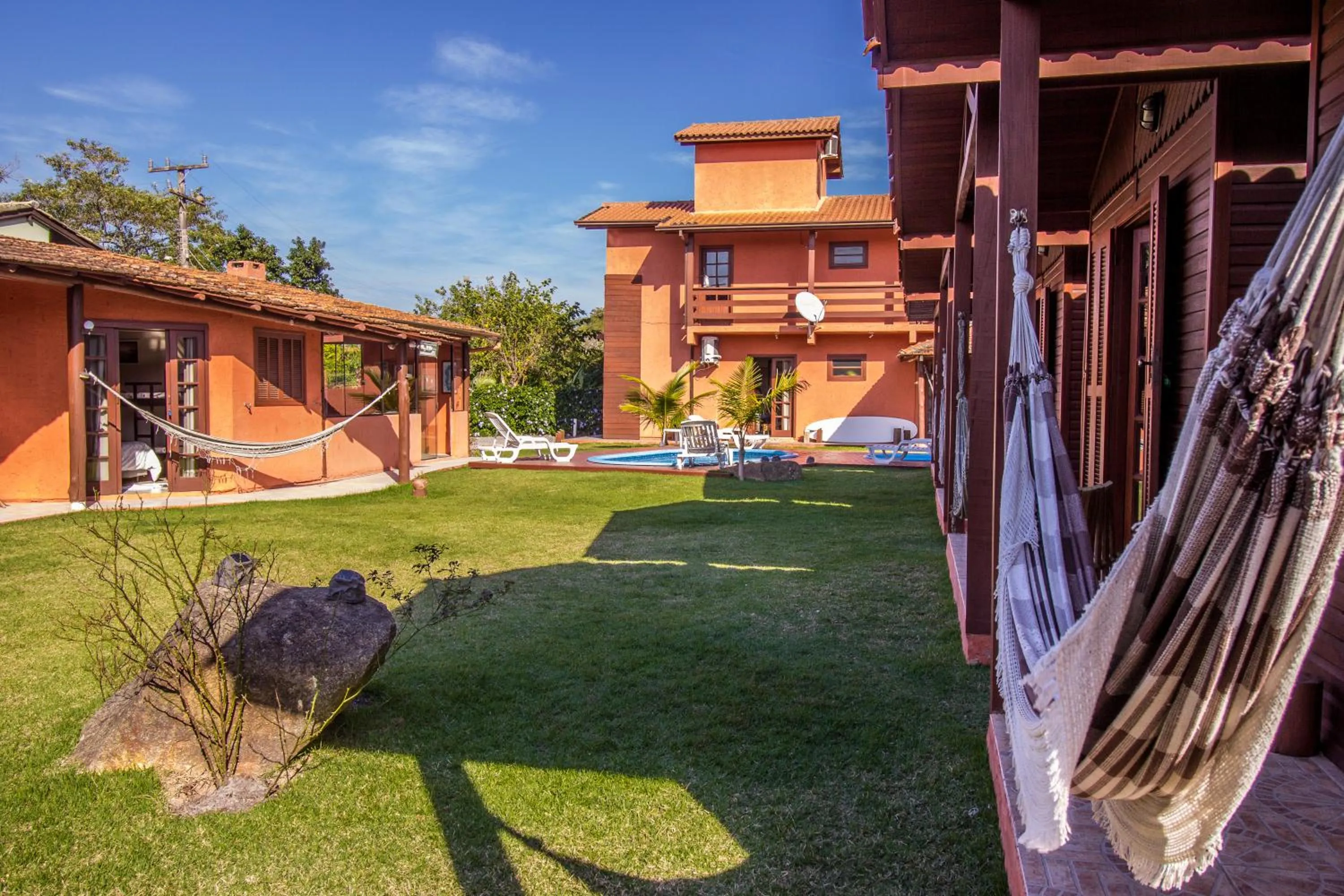 BBQ facilities in Green Mountain Pousada